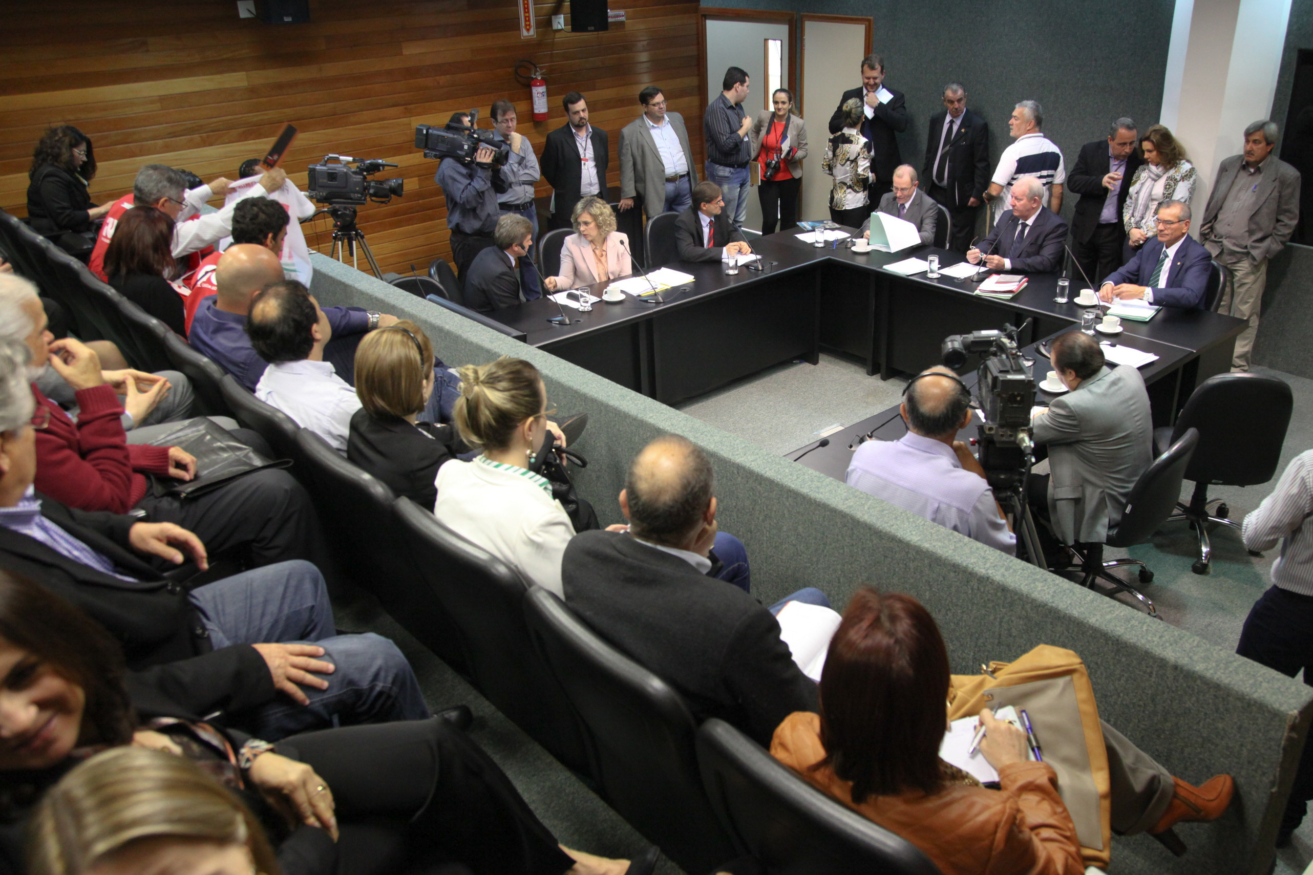 Reunião da Comissão de Constituição e Justiça. Votação do Amianto. Foto: Juliana Stadnik / Agência AL