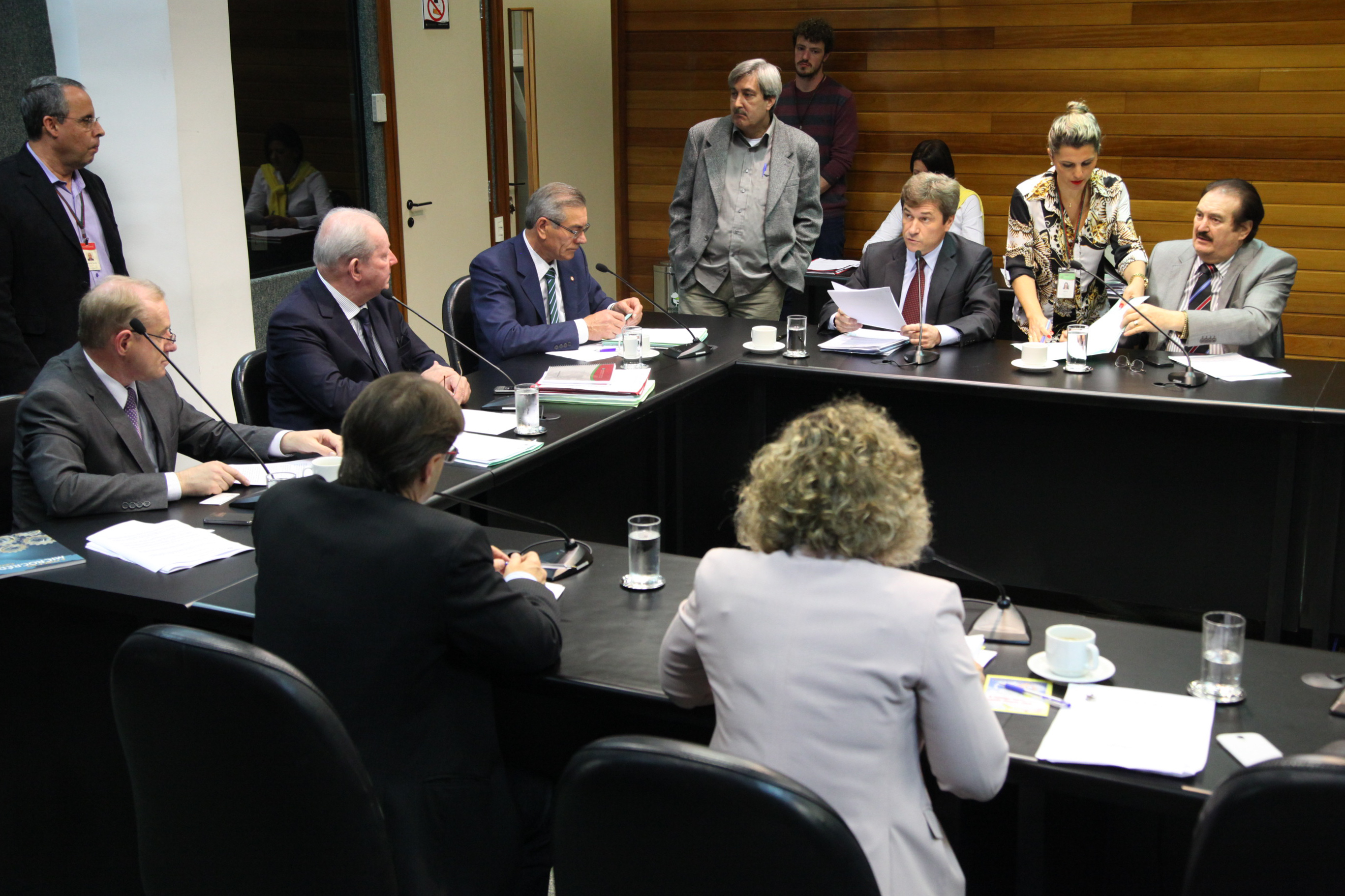 Reunião da Comissão de Constituição e Justiça. Votação do Amianto. Foto: Juliana Stadnik / Agência AL