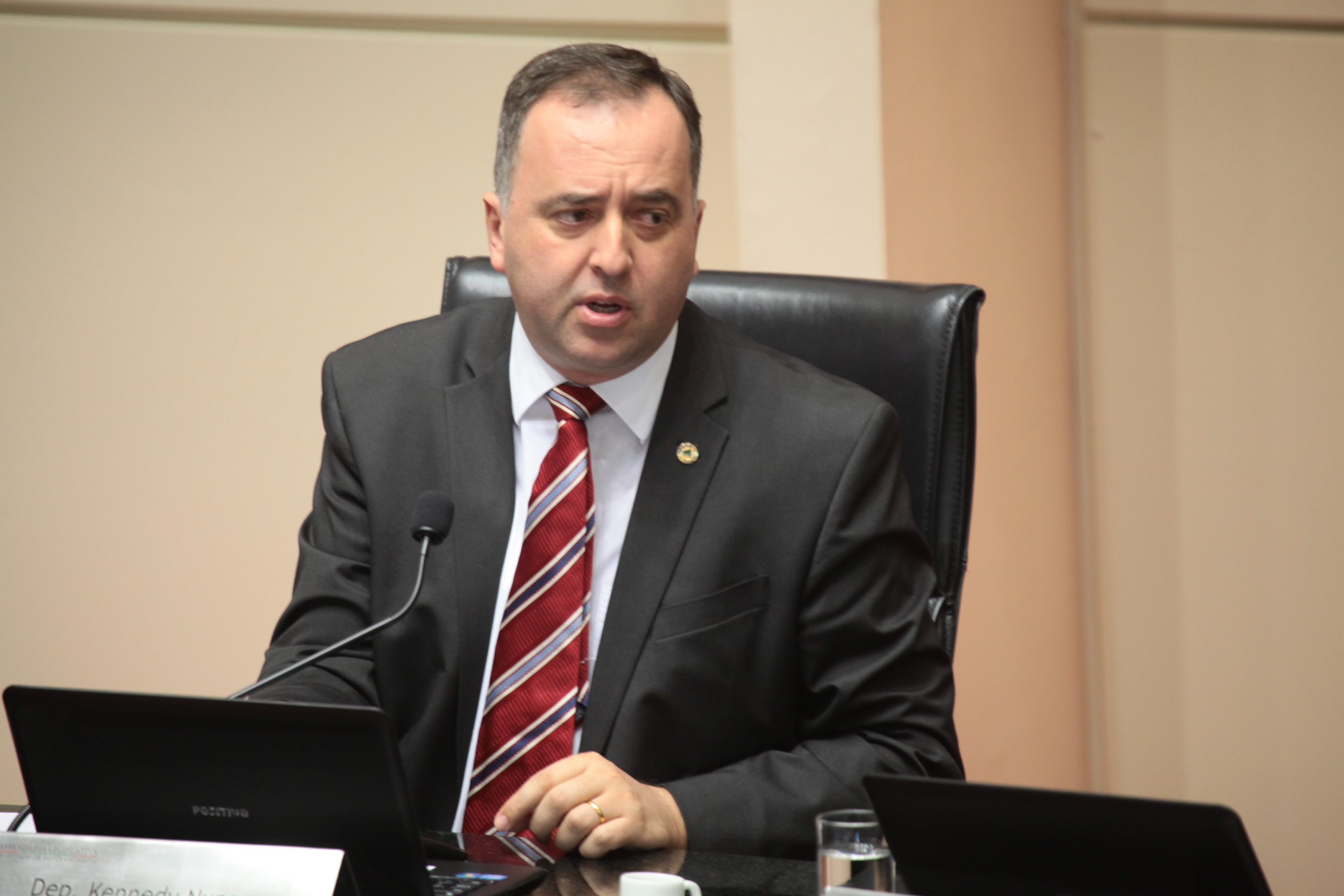 Deputado Kennedy Nunes (PSD) Sessão Ordinária. Plenário Osni Régis. Fotos: Miriam Zomer/Agência AL