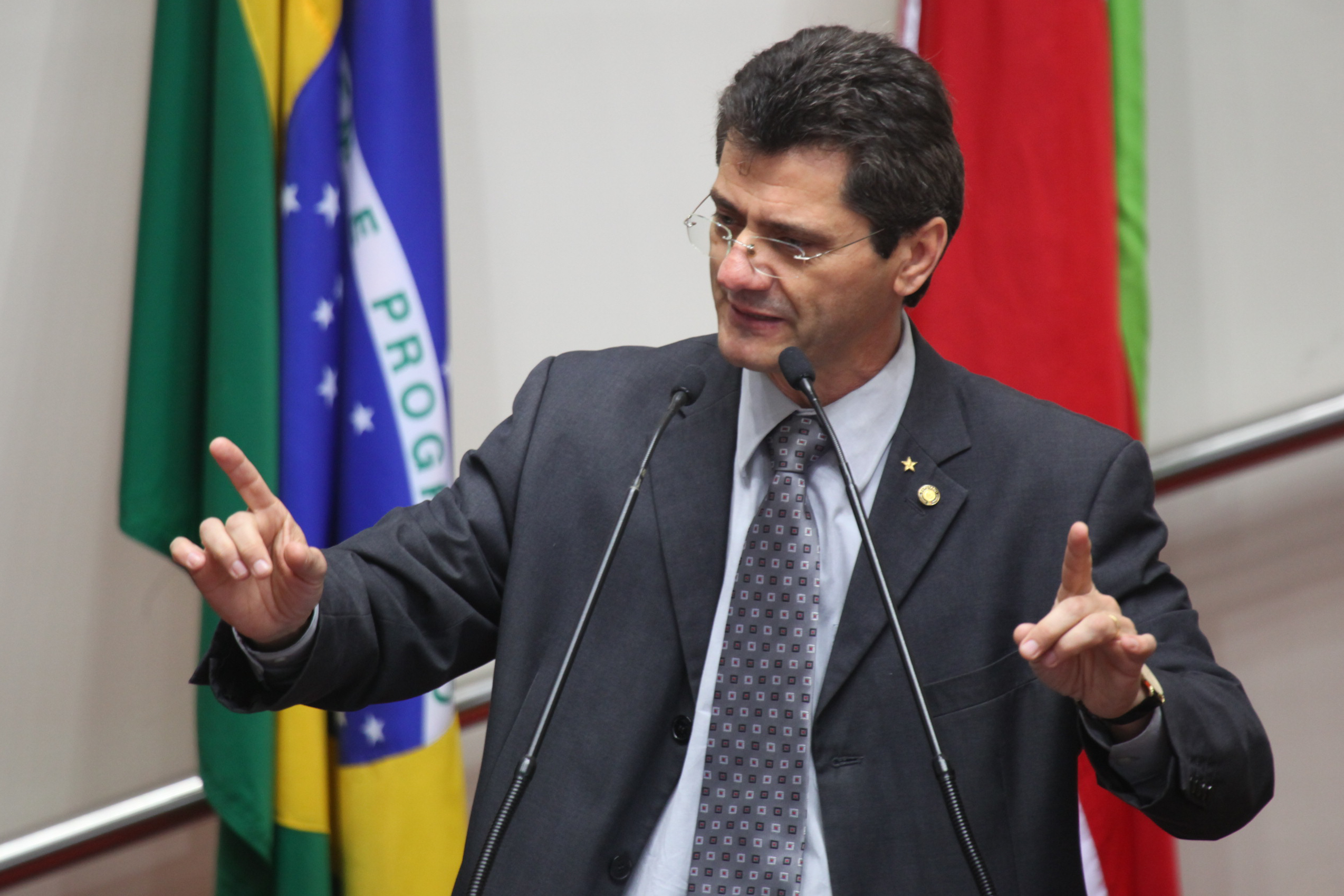 Deputado Jailson Lima (PT). Sessão Ordinária - Plenário Osni Régis - foto: Juliana Stadnik / Agência AL