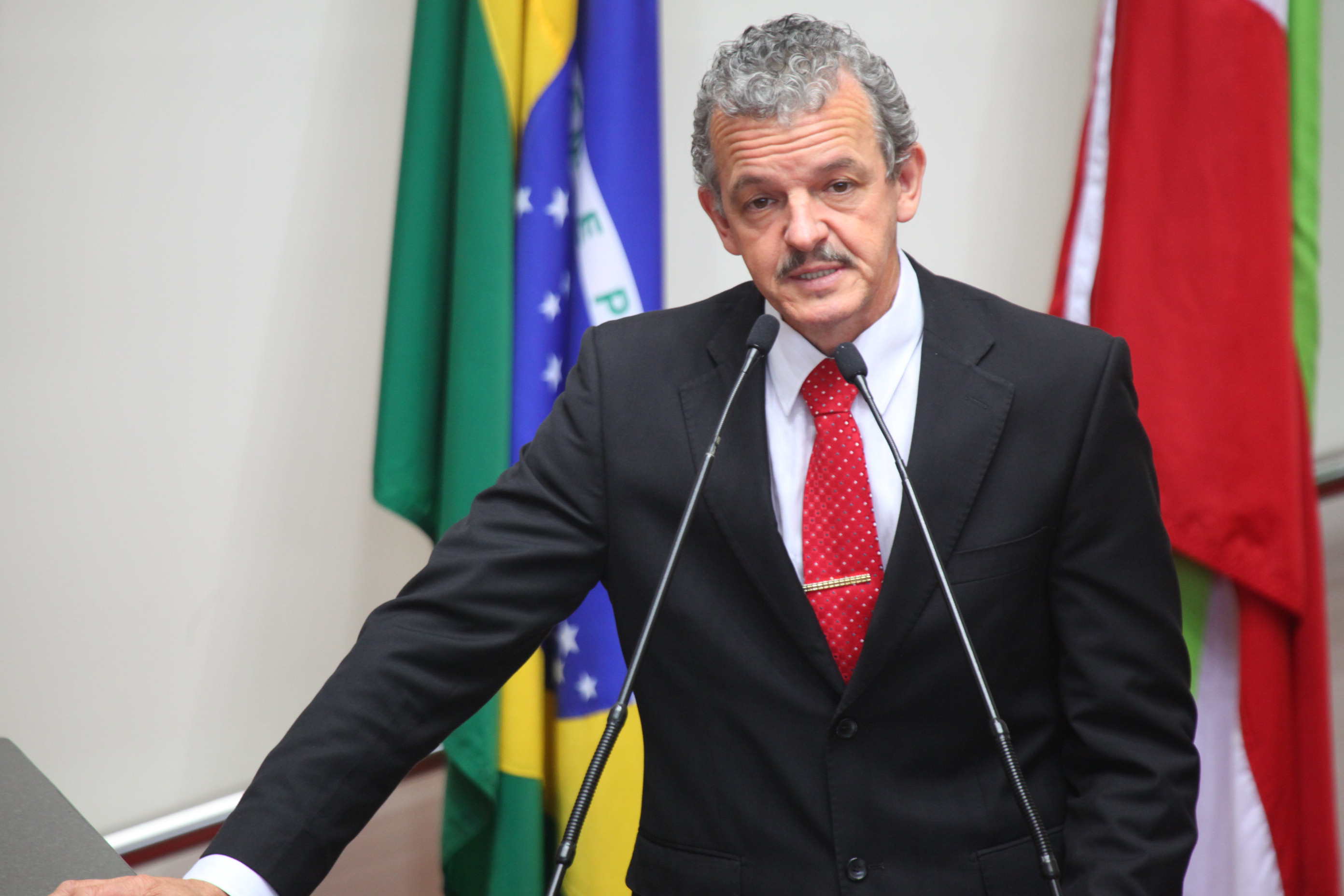 Deputado Dirceu Dresch (PT). Sessão Ordinária - Plenário Osni Régis - foto: Juliana Stadnik / Agência AL