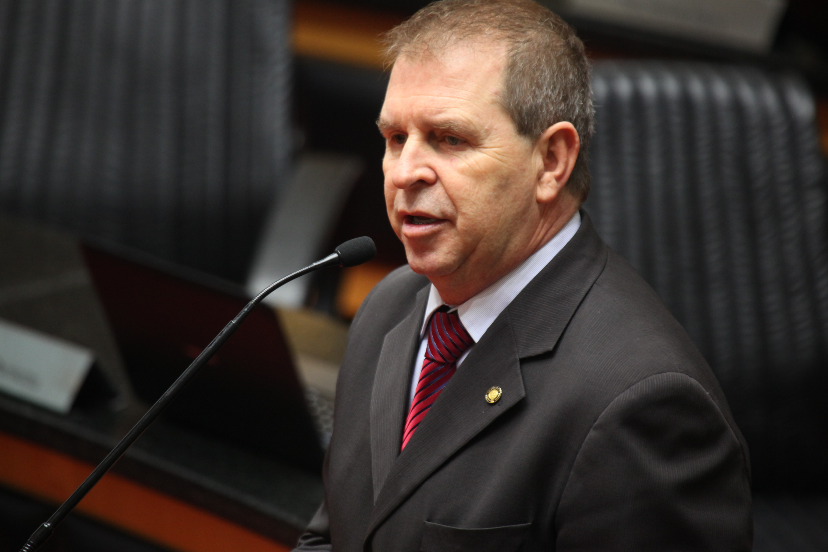 Deputado Maurício Eskudlark (PSD). Sessão Ordinária - Plenário Osni Régis - foto: Juliana Stadnik / Agência AL