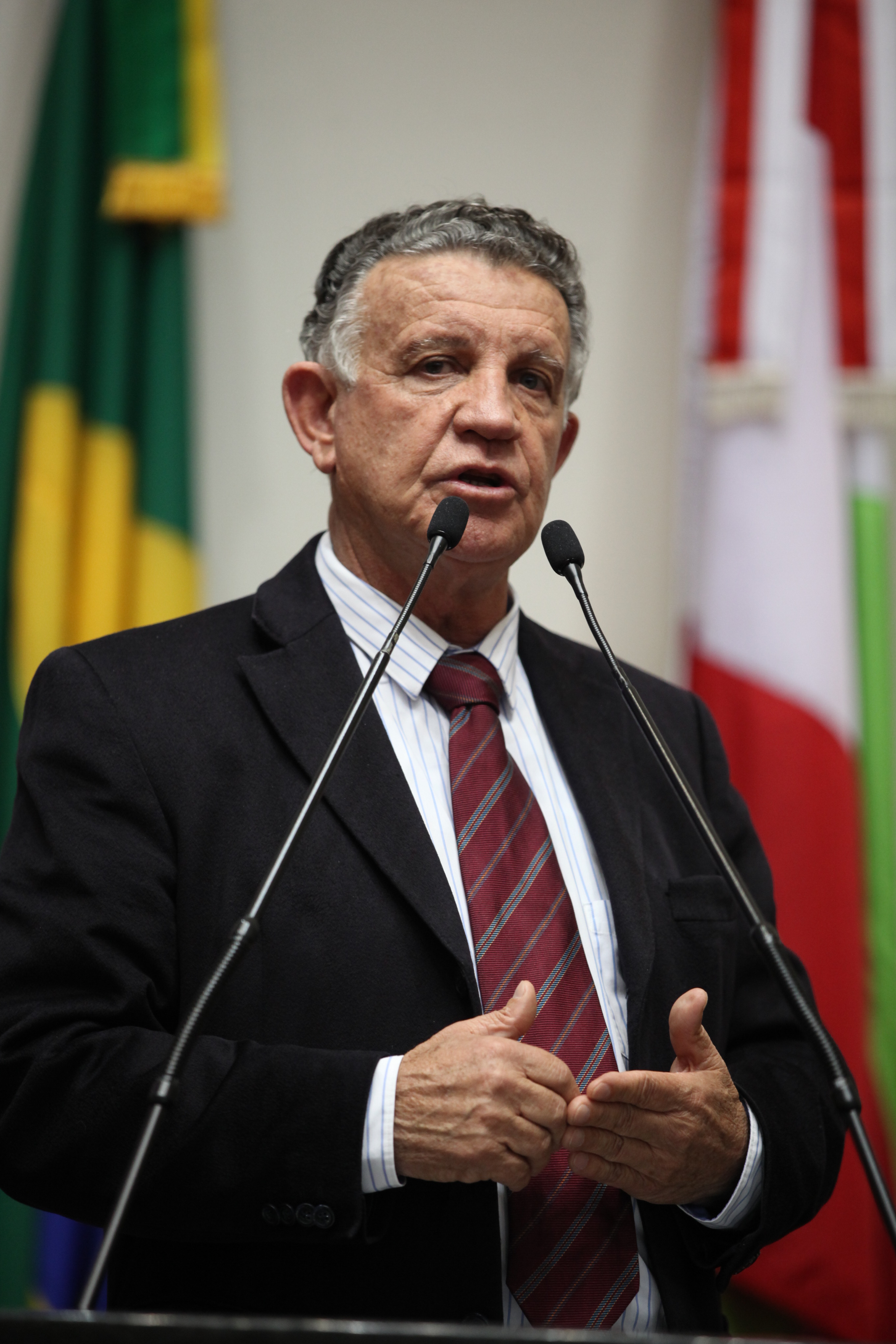 Deputado Edison Andrino (PMDB) - Sessão Ordinária. Fotos: Carlos Kilian/Alesc