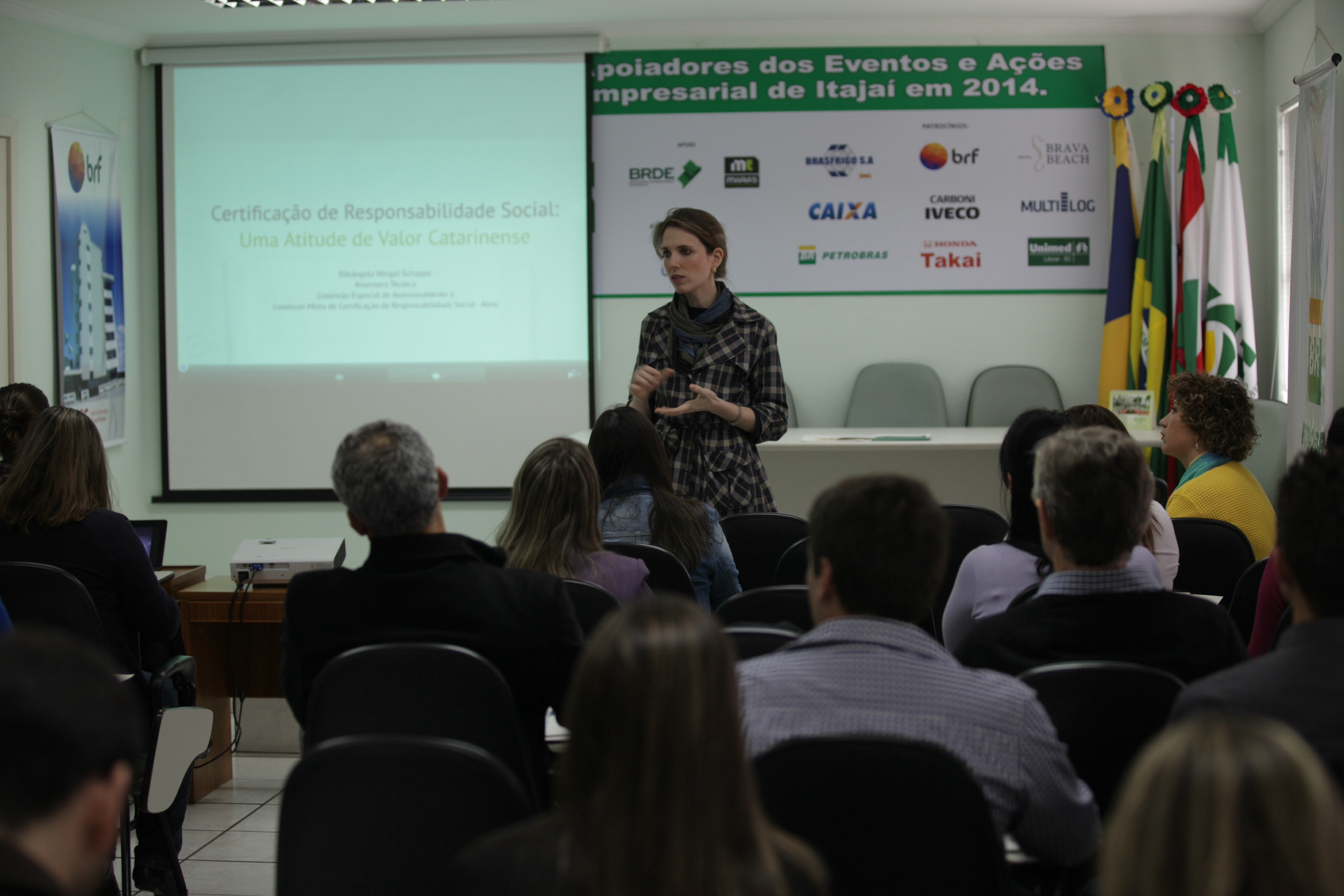 Seminário sobre Responsabilidade Social em Itajaí, SC