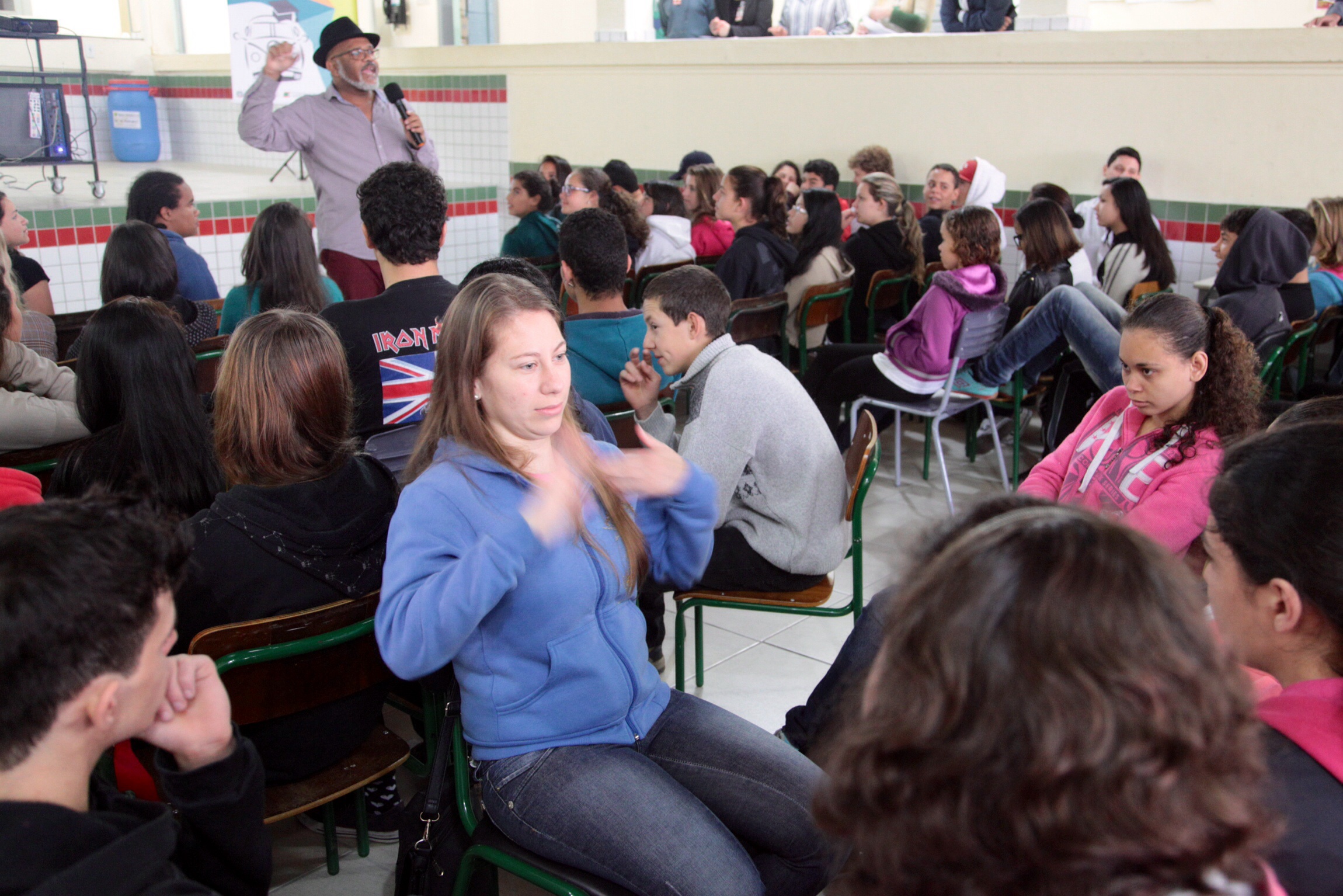 Caravana da Educação para Cidadania em Porto União-SC.