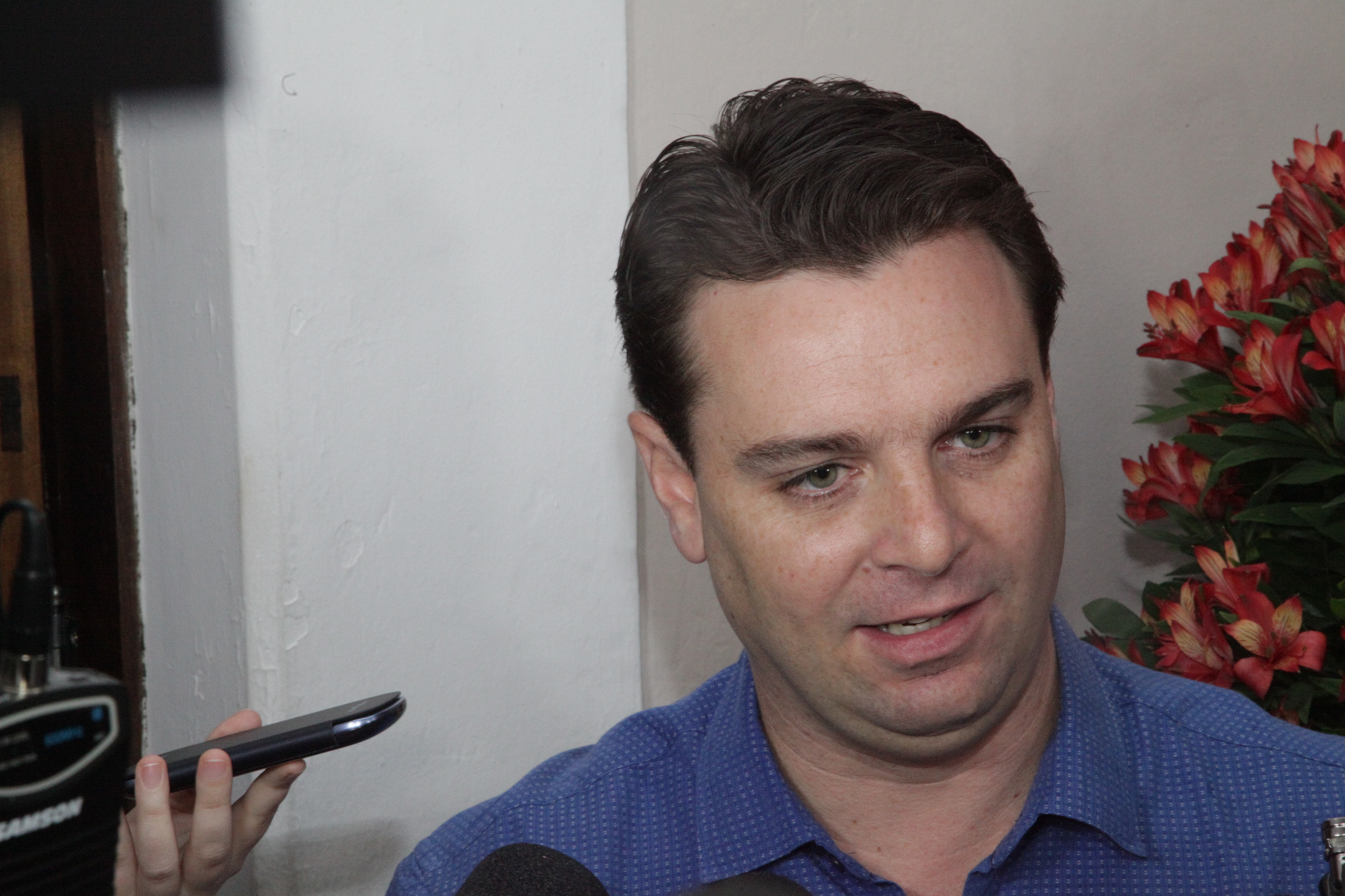 Lançamento da 15ª Fenaostra - Prefeito de Florianópolis, Cesar Souza Júnior.