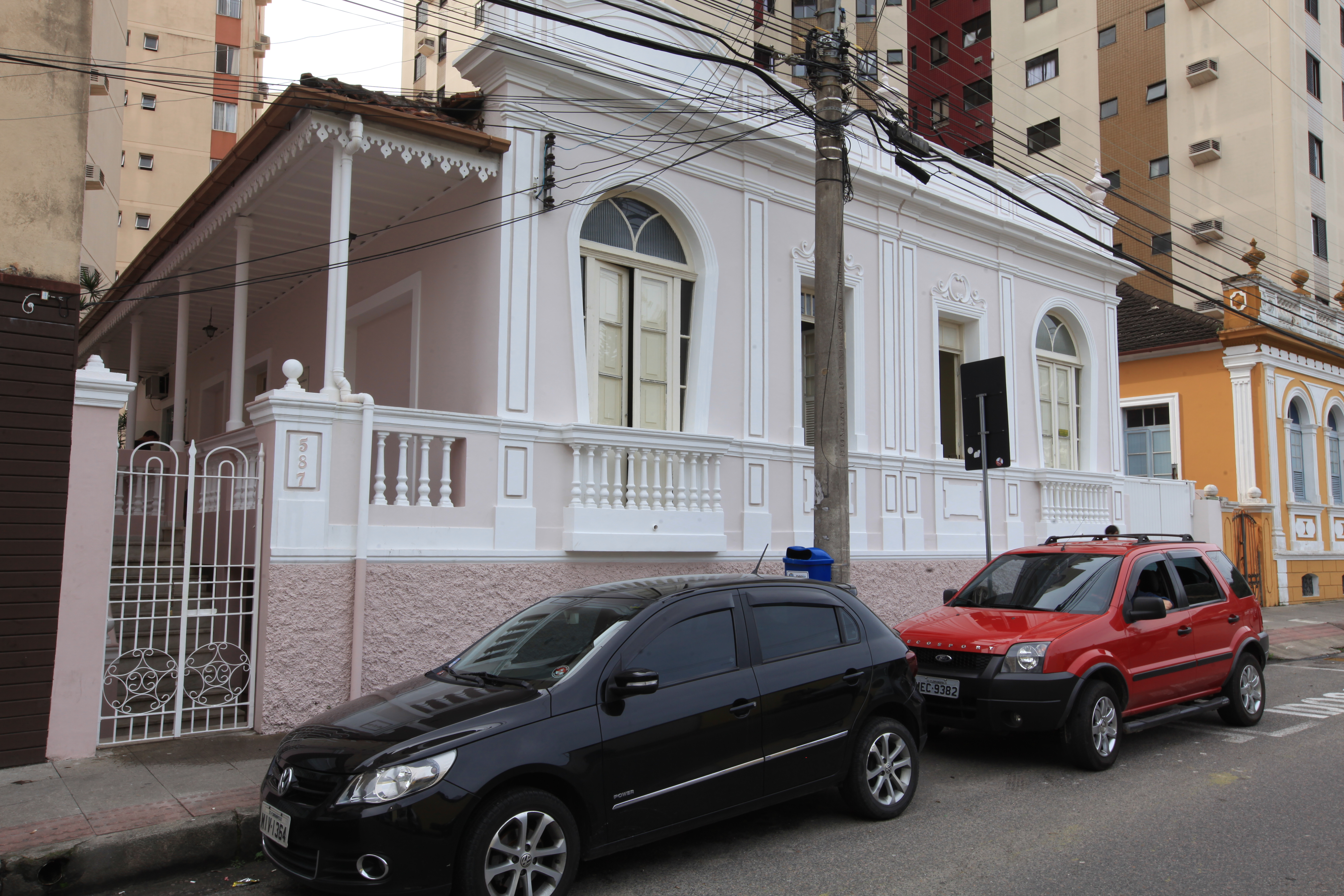 Casa de Acolhimento em Florianópolis. Fotos:Carlos Kilian/Agência AL