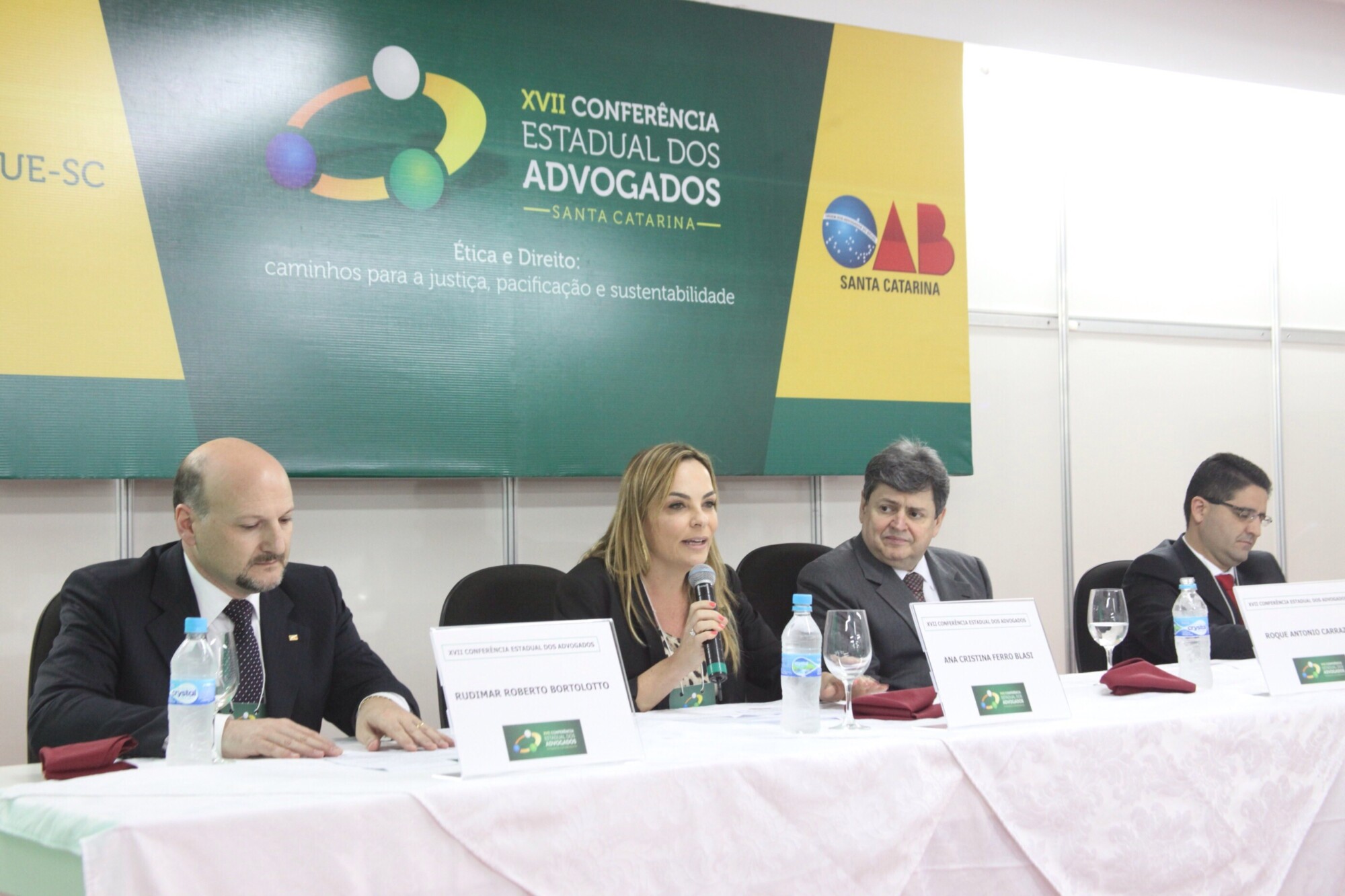 Conferência tem como tema  “Ética e Direito: caminhos para a justiça, pacificação e sustentabilidade”. FOTOS: Fábio Queiroz/Agência AL