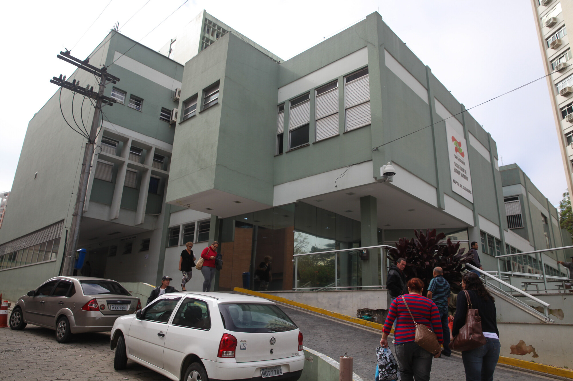 Projeto começa pelo Hospital Celso Ramos, em Florianópolis. FOTO: Miriam Zomer/Agência AL