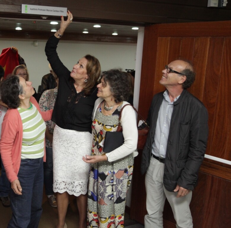 Auditório recebeu o nome do professor