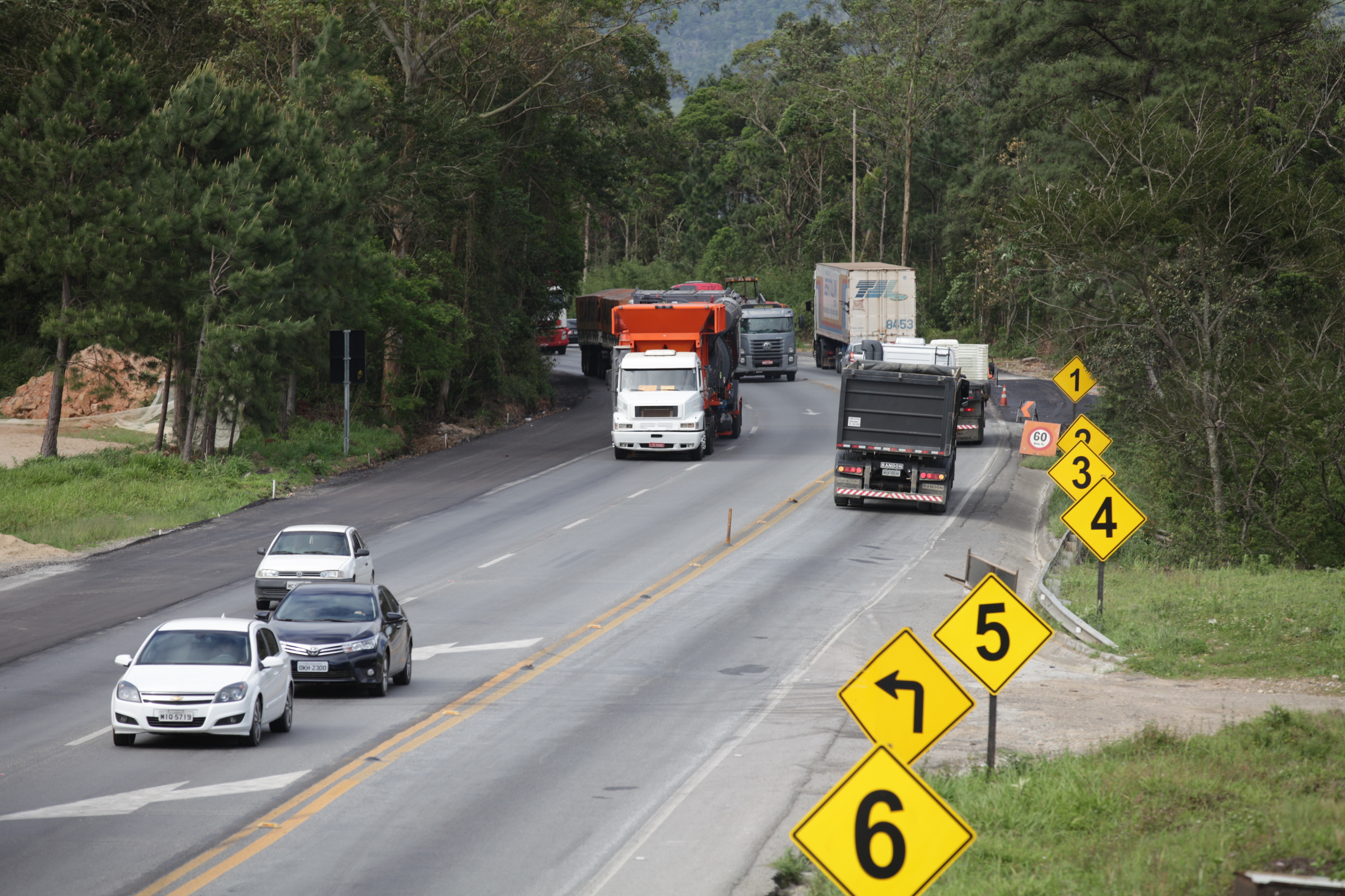 BR 101 – Obras no Morro dos Cavalos