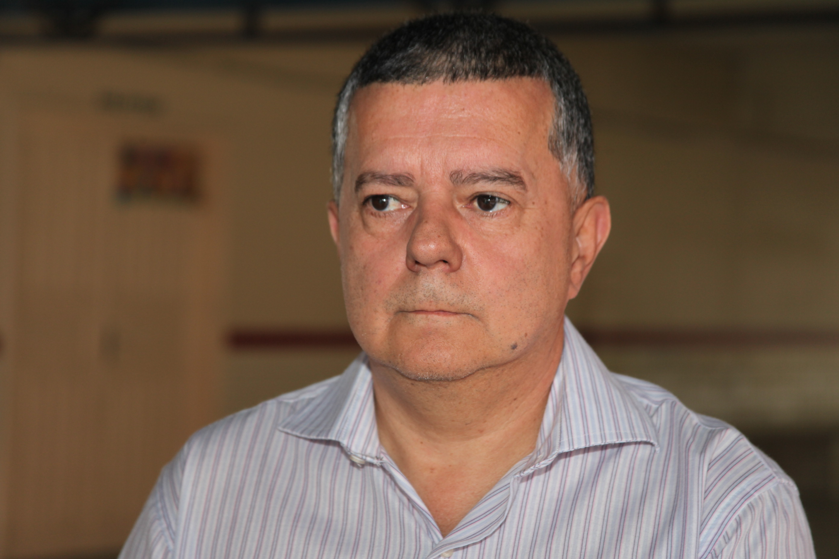 Luís Antônio Silva - Secretário municipal de saúde de São José. Seminário Violência contra crianças, mulheres e idosos. Foto: Fábio Queiroz / Agência AL