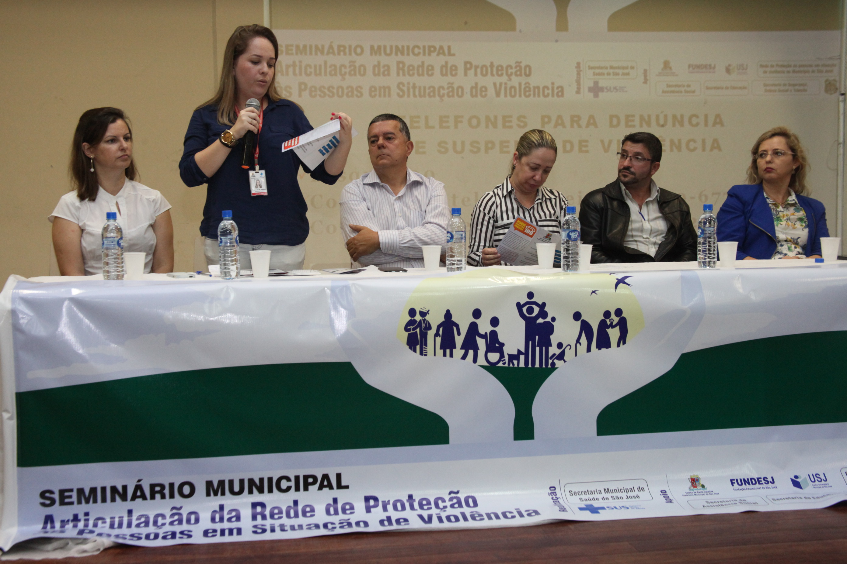 Seminário Violência contra crianças, mulheres e idosos. Foto: Fábio Queiroz / Agência AL