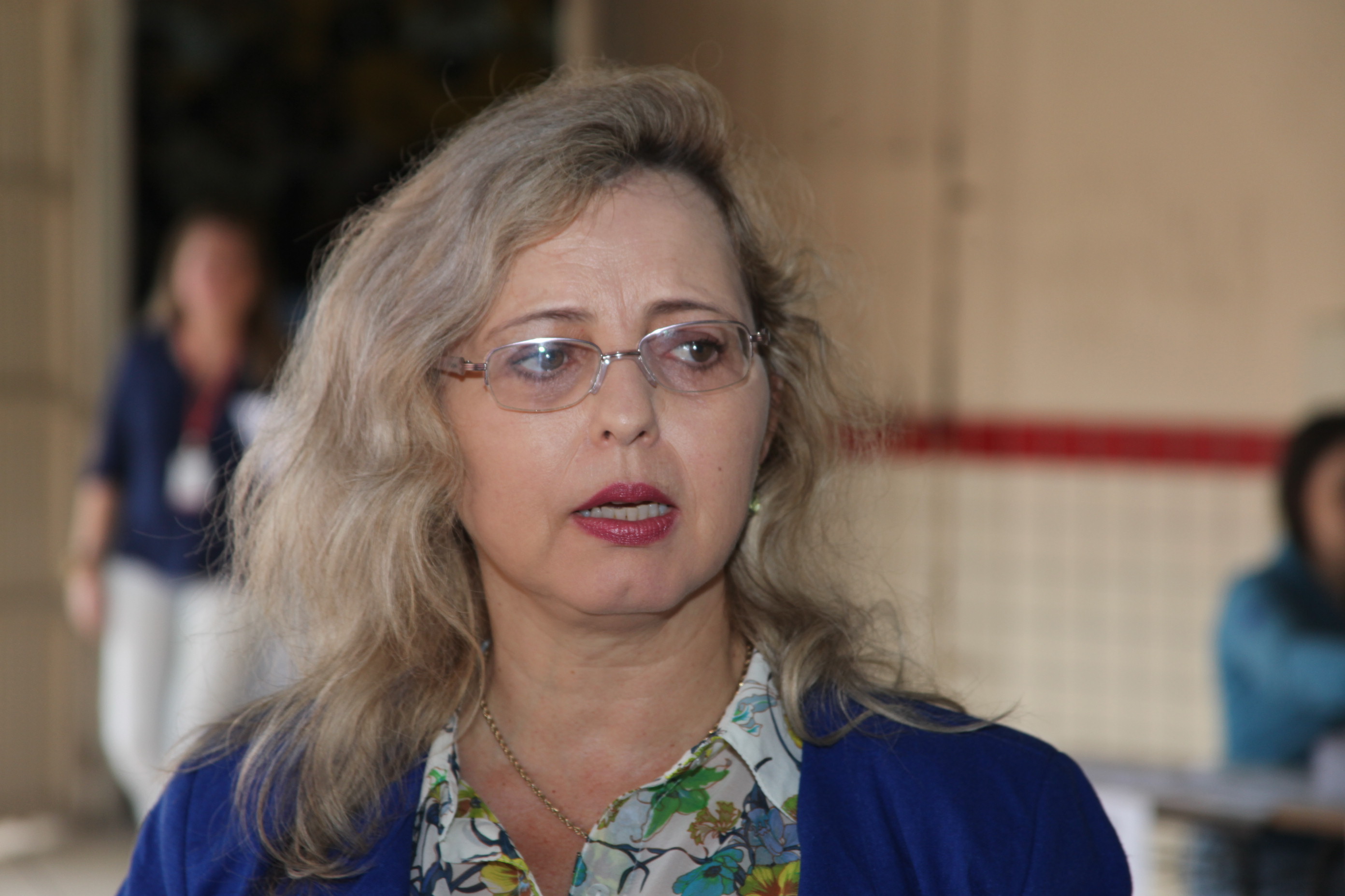 Andrea Pacheco - Secretária municipal de segurança pública de São José. Seminário Violência contra crianças, mulheres e idosos. Foto: Fábio Queiroz / Agência AL