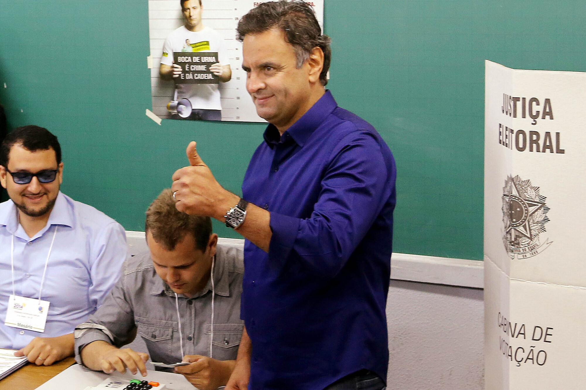 Aécio Neves, candidato à Presidência da República. FOTO: Marcos Fernandes/Coligação Muda Brasil