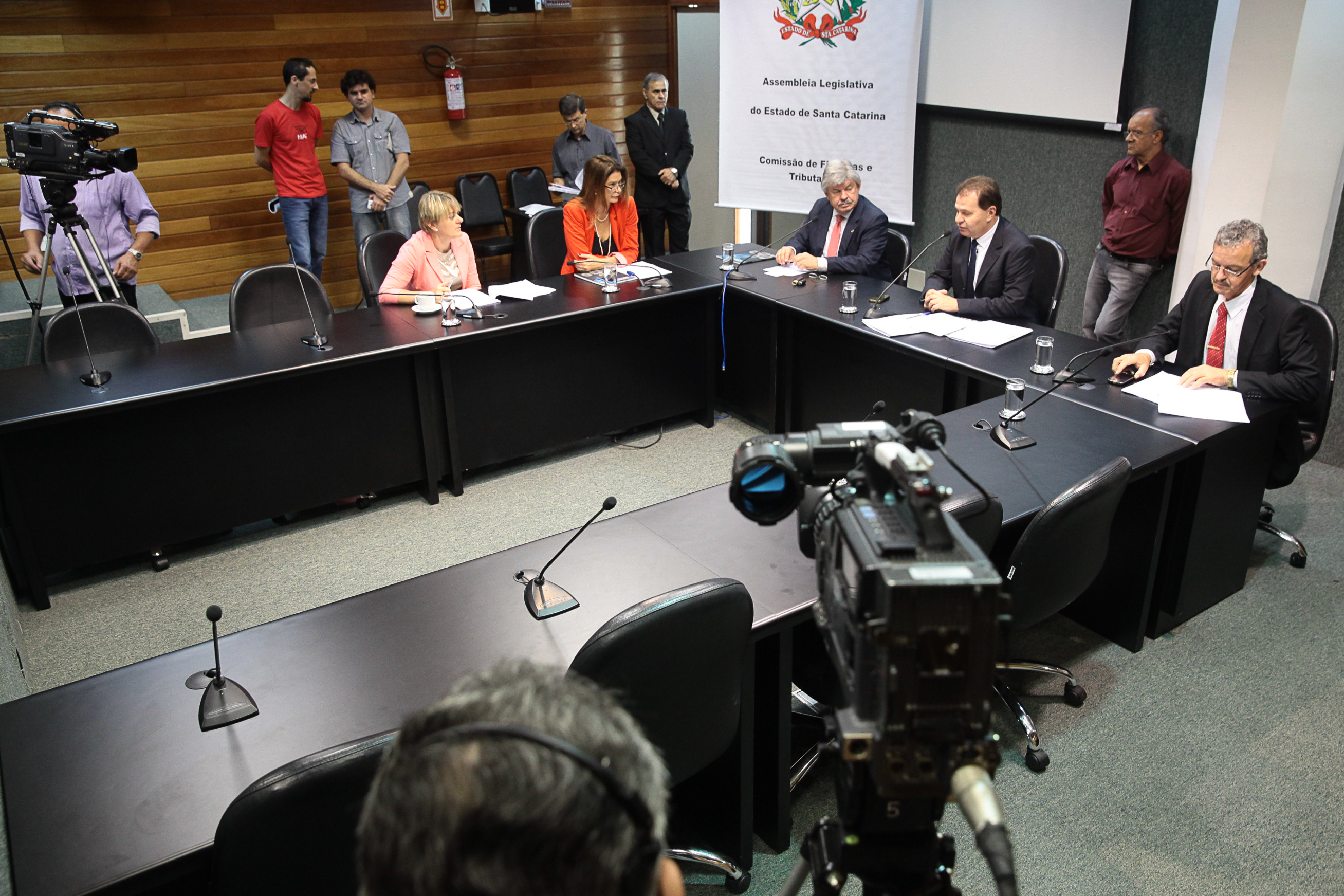 Reunião da Comissão de Finanças. Foto: Miriam Zomer/Agência AL