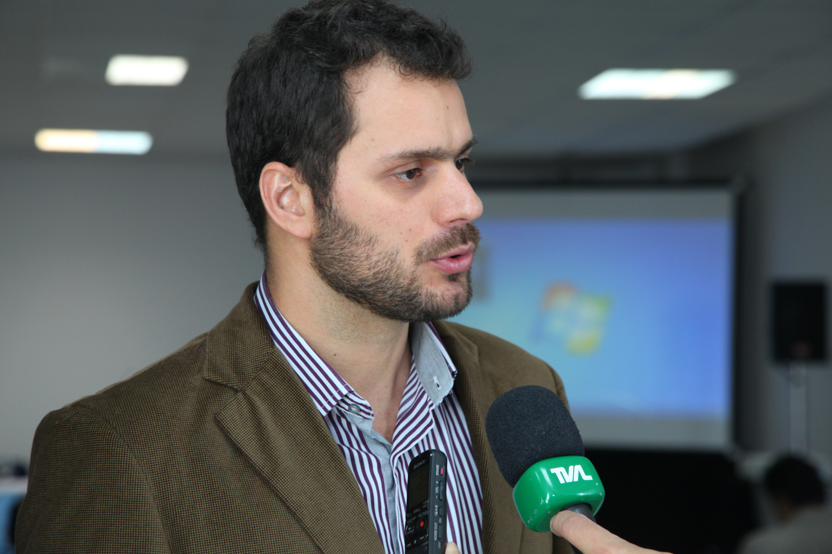 Seminário Catarinense de Tecnologias - Engº Henrique da Cunha Santana - Presidente da ACESA - Foto: Juliana Stadnik / Agência AL