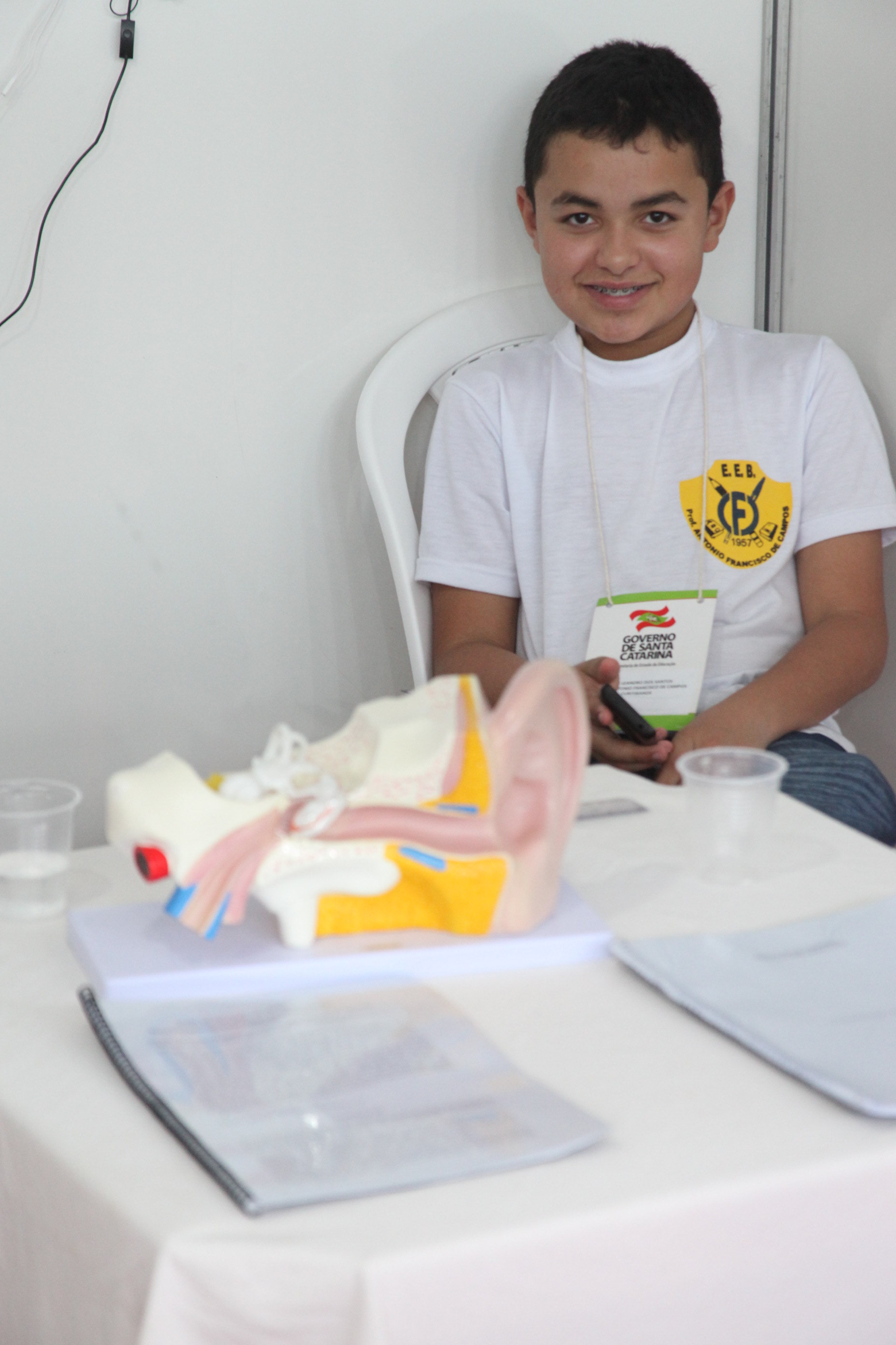IX Feira Estadual de Ciência e Tecnologia da Educação Básica. Foto: Fábio Queiroz / Agência AL