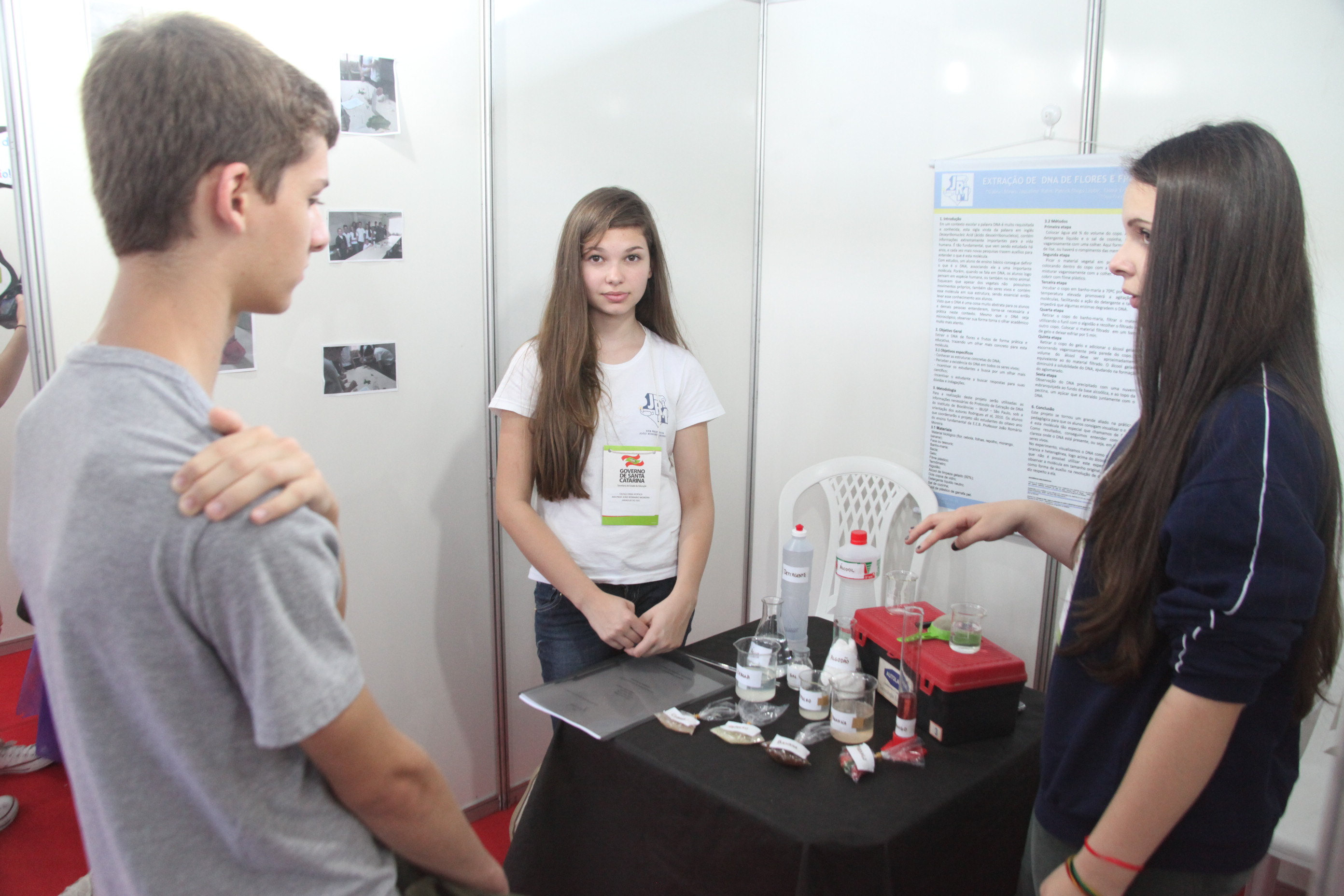 IX Feira Estadual de Ciência e Tecnologia da Educação Básica. Foto: Fábio Queiroz / Agência AL