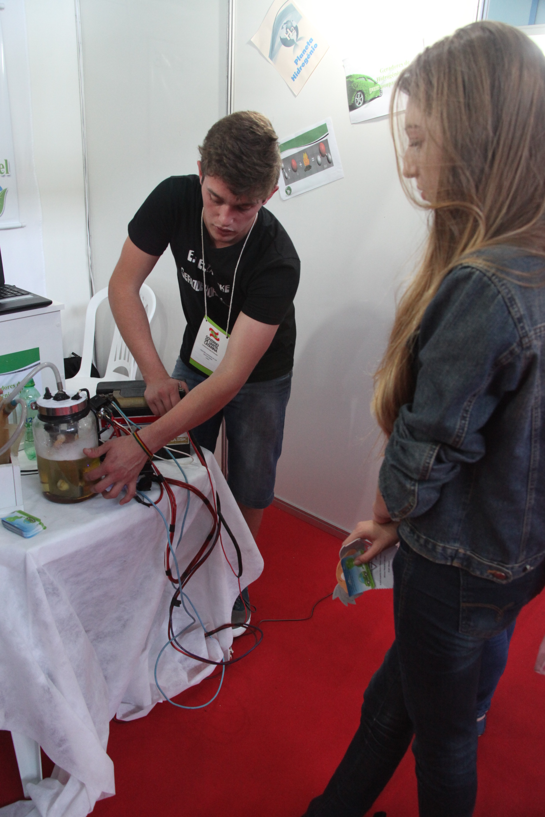 IX Feira Estadual de Ciência e Tecnologia da Educação Básica. Foto: Fábio Queiroz / Agência AL