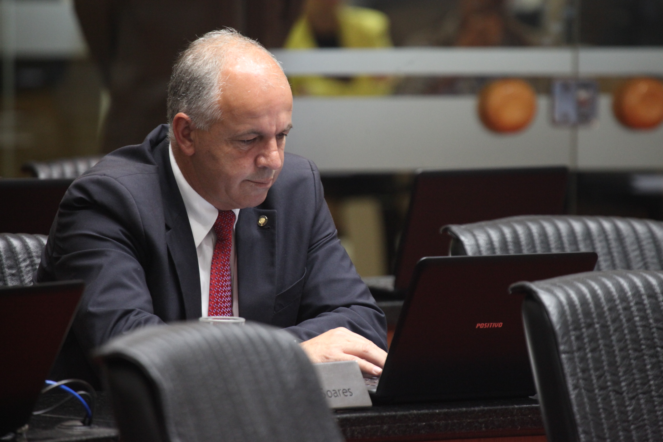 Deputado Sargento Amauri Soares (Psol). Sessão Ordinária. Foto: Fábio Queiroz / Agência AL
