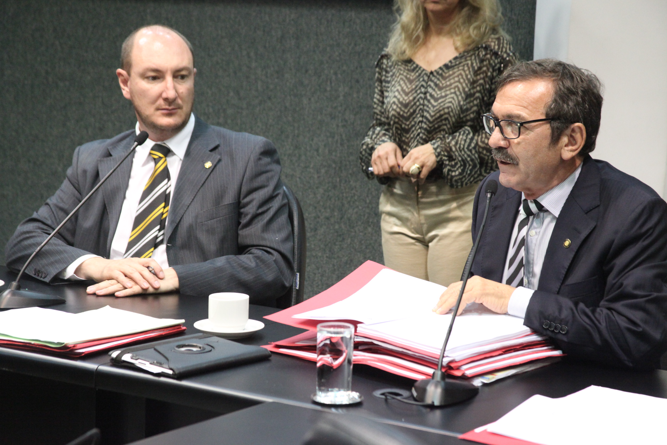 Reunião da Comissão de Trabalho Administração e Serviços Públicos. Foto: Fábio Queiroz / Agência AL