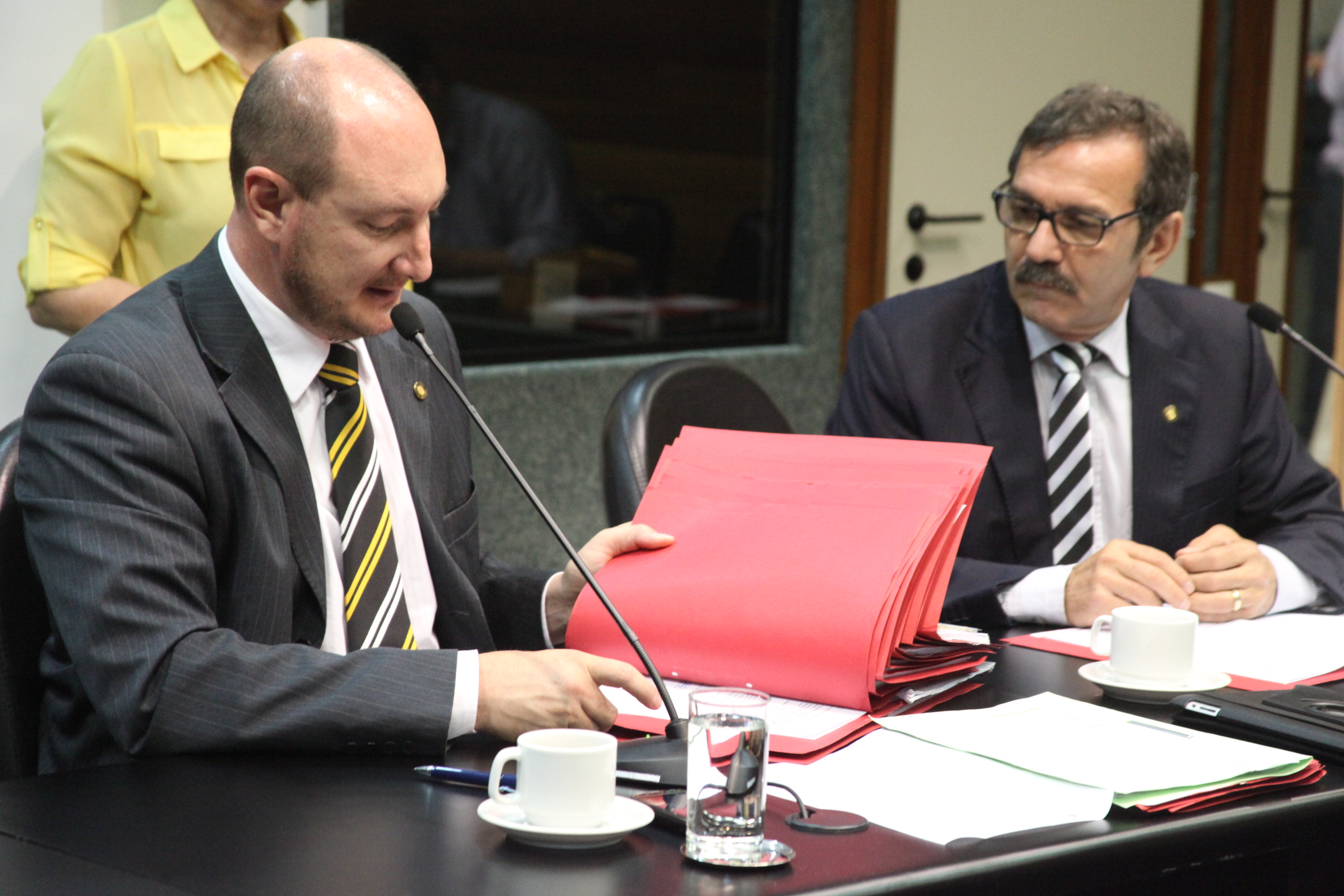 Reunião da Comissão de Trabalho Administração e Serviços Públicos. Foto: Fábio Queiroz / Agência AL