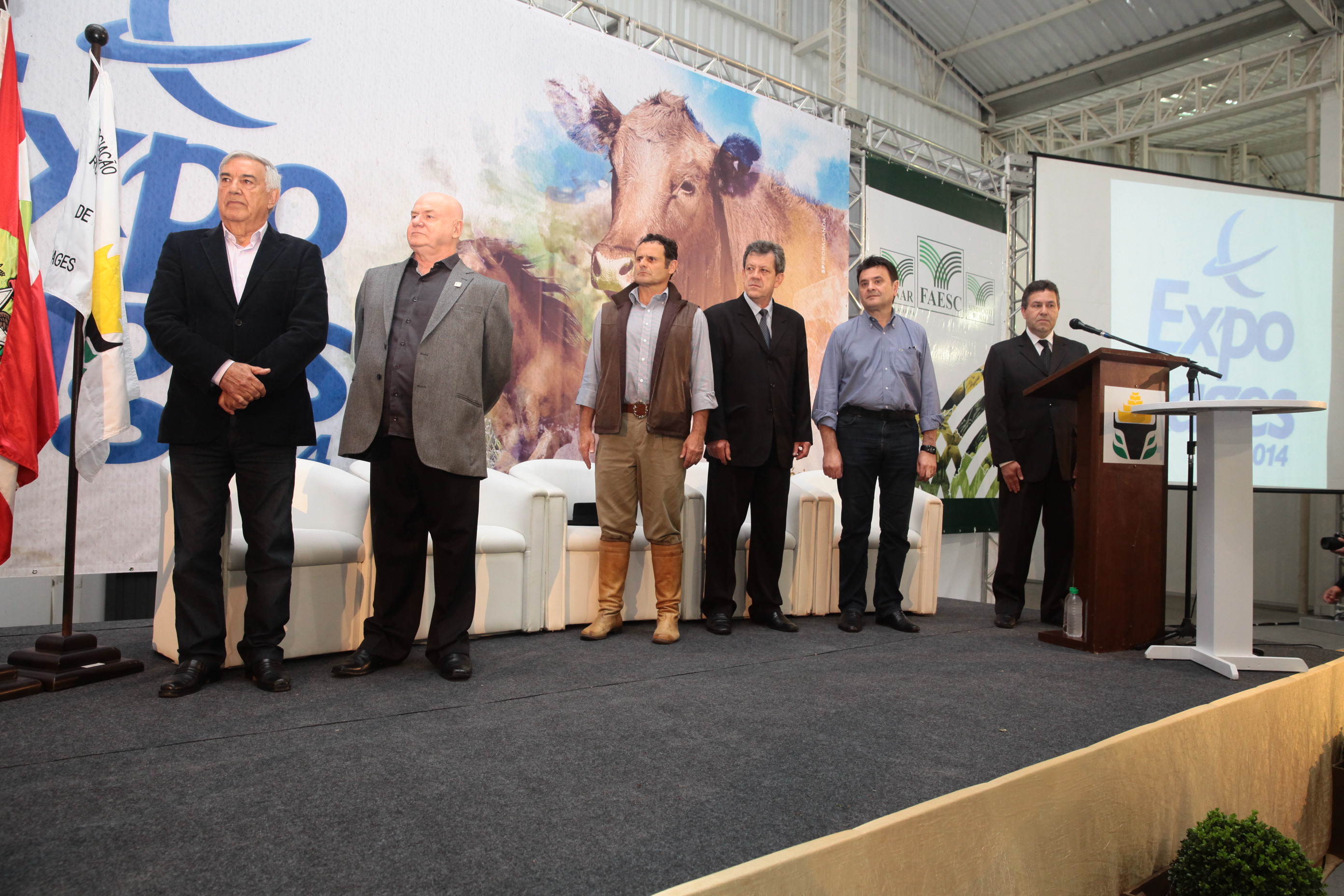 Abertura da Expo Lages 2014