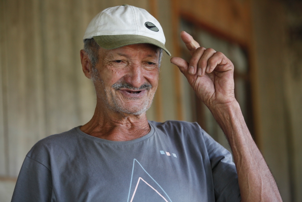Ervino de Lima ex- proprietário rural presta depoimento à Comissão da Verdade em Papanduva SC  Foto Carlos Kilian/Agência AL