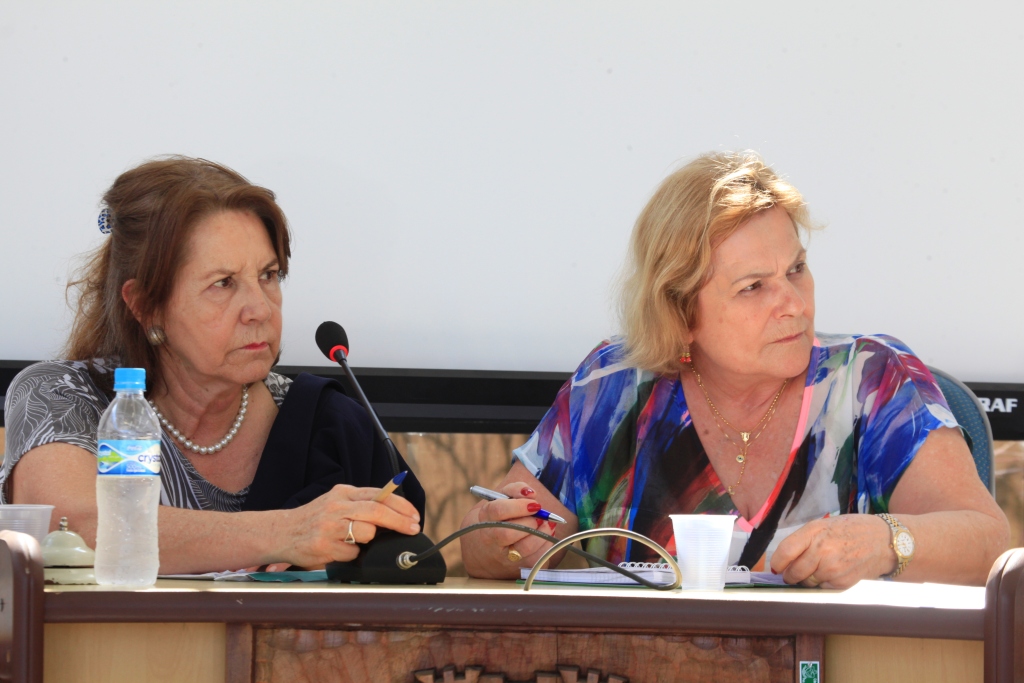 Ivete Maria Caribé da Rocha Membro da Comissão Estadual da Verdade do Paraná e Dirlei Catarina de Luca Membro da Comissão estadual da Verdade de Santa Catarina   Foto Carlos Kilian/Agência AL