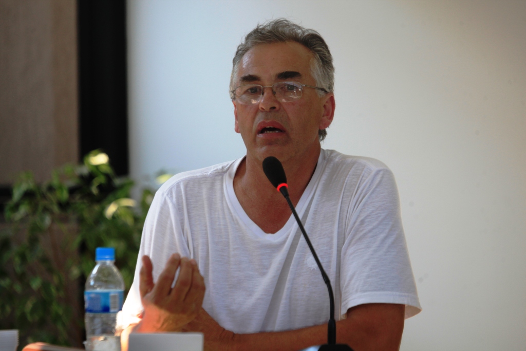 Edílson Schardeck  presta depoimento na Audiência Pública da Comissão da Verdade em Papanduva SC  Foto Carlos Kilian/Agência AL