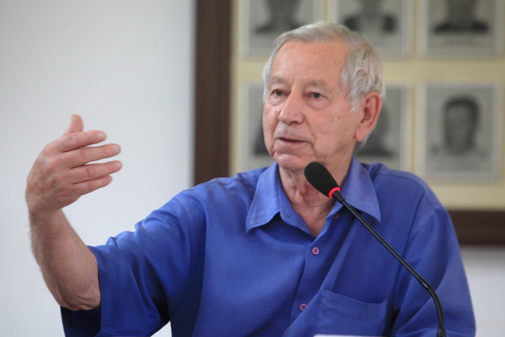 Ibrahim Gonçalves ex-proprietário rural presta depoimento na Audiência Pública da Comissão da Verdade em Papanduva SC Foto carlos Kilian/Agência AL