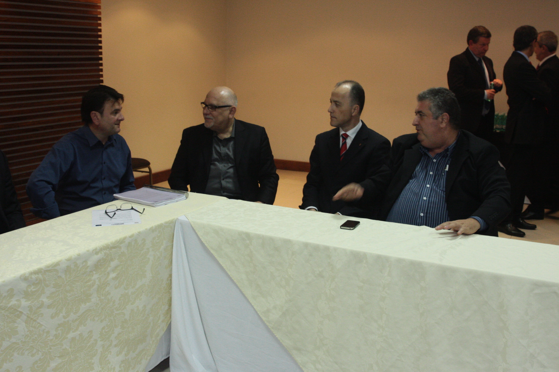 Reunião sobre a catástrofe em Lages