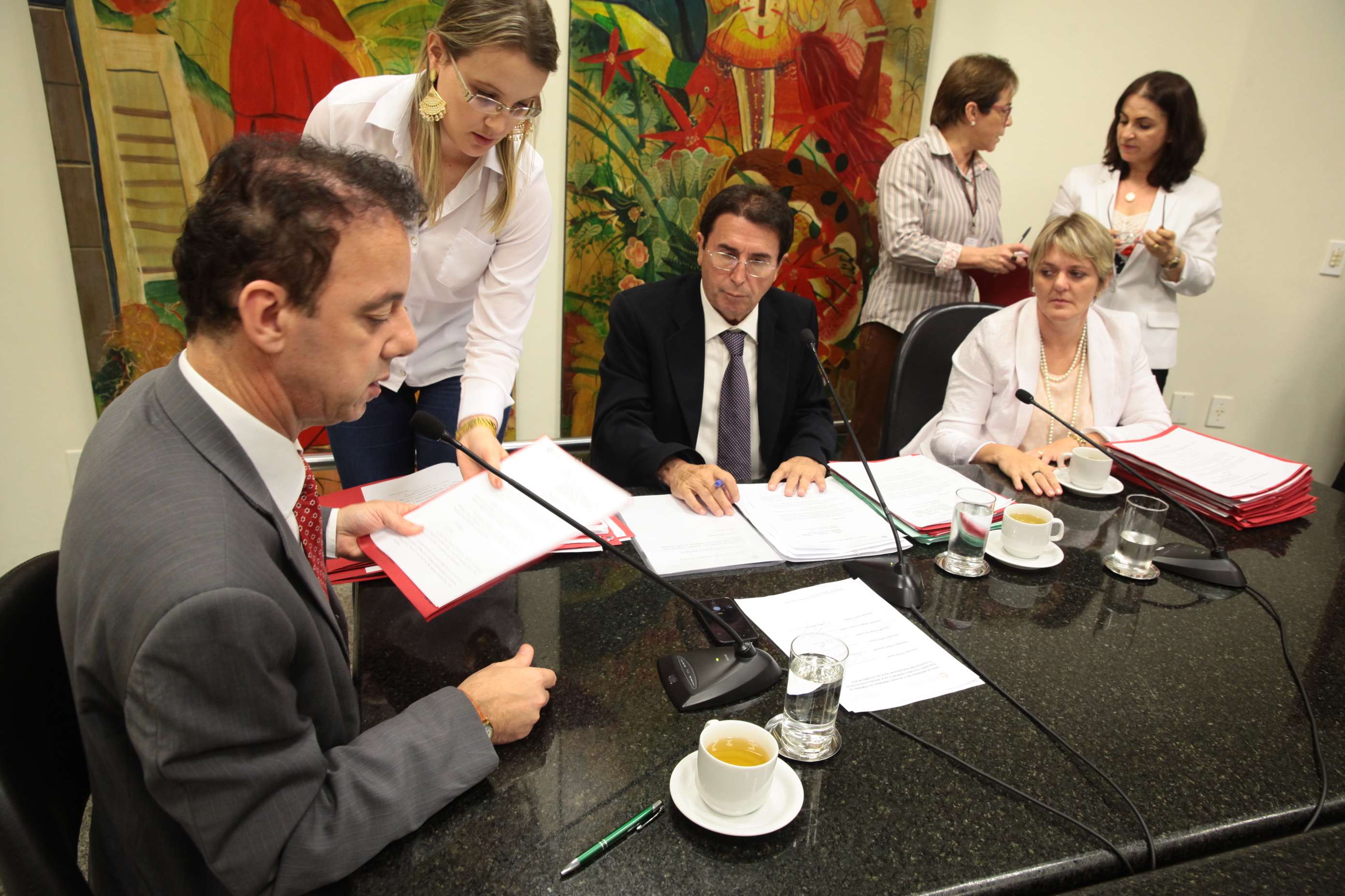 Reunião da Comissão de Educação. Foto: Miriam Zomer/ Agência AL
