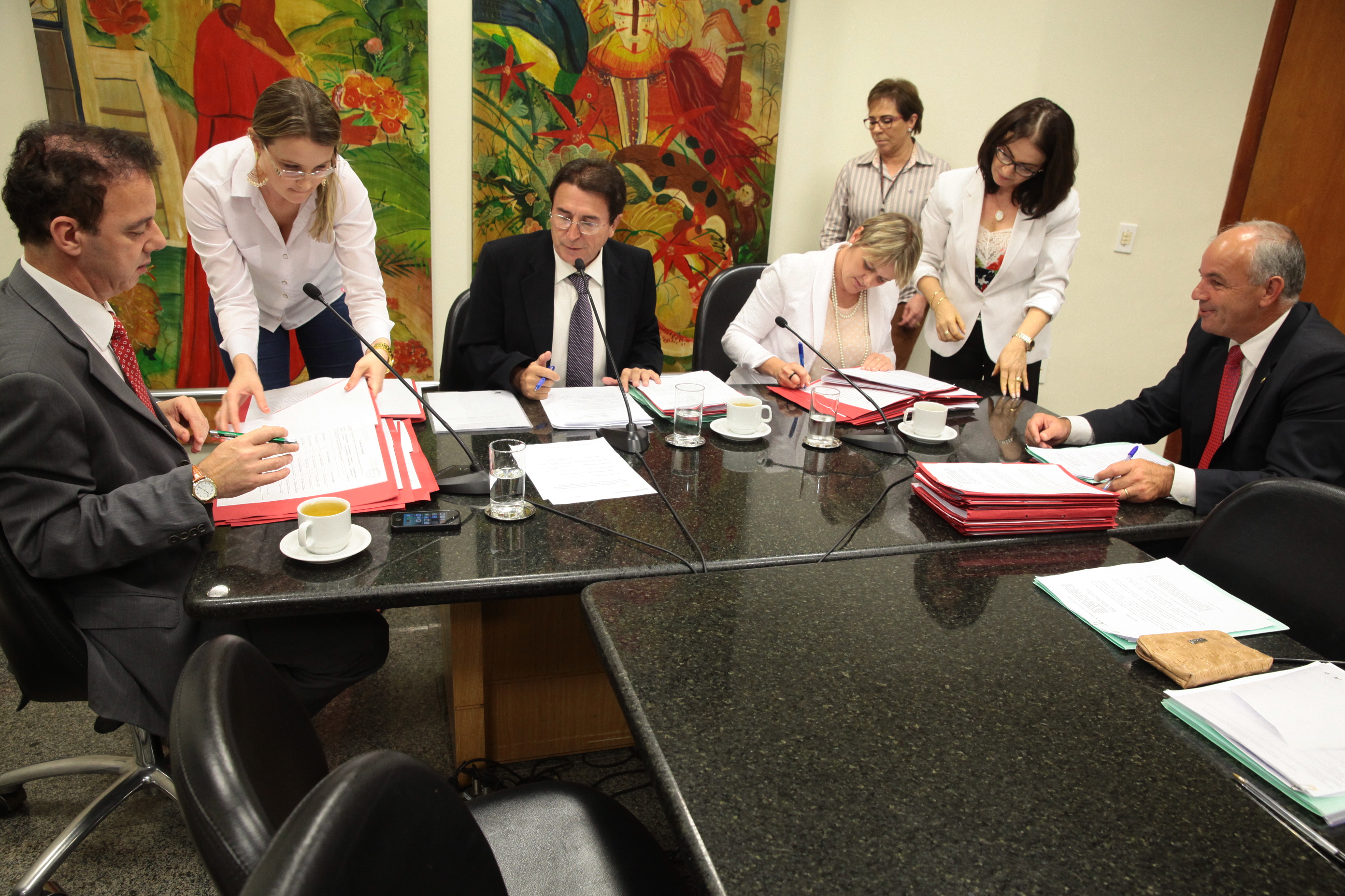 Reunião da Comissão de Educação. Foto: Miriam Zomer/ Agência AL