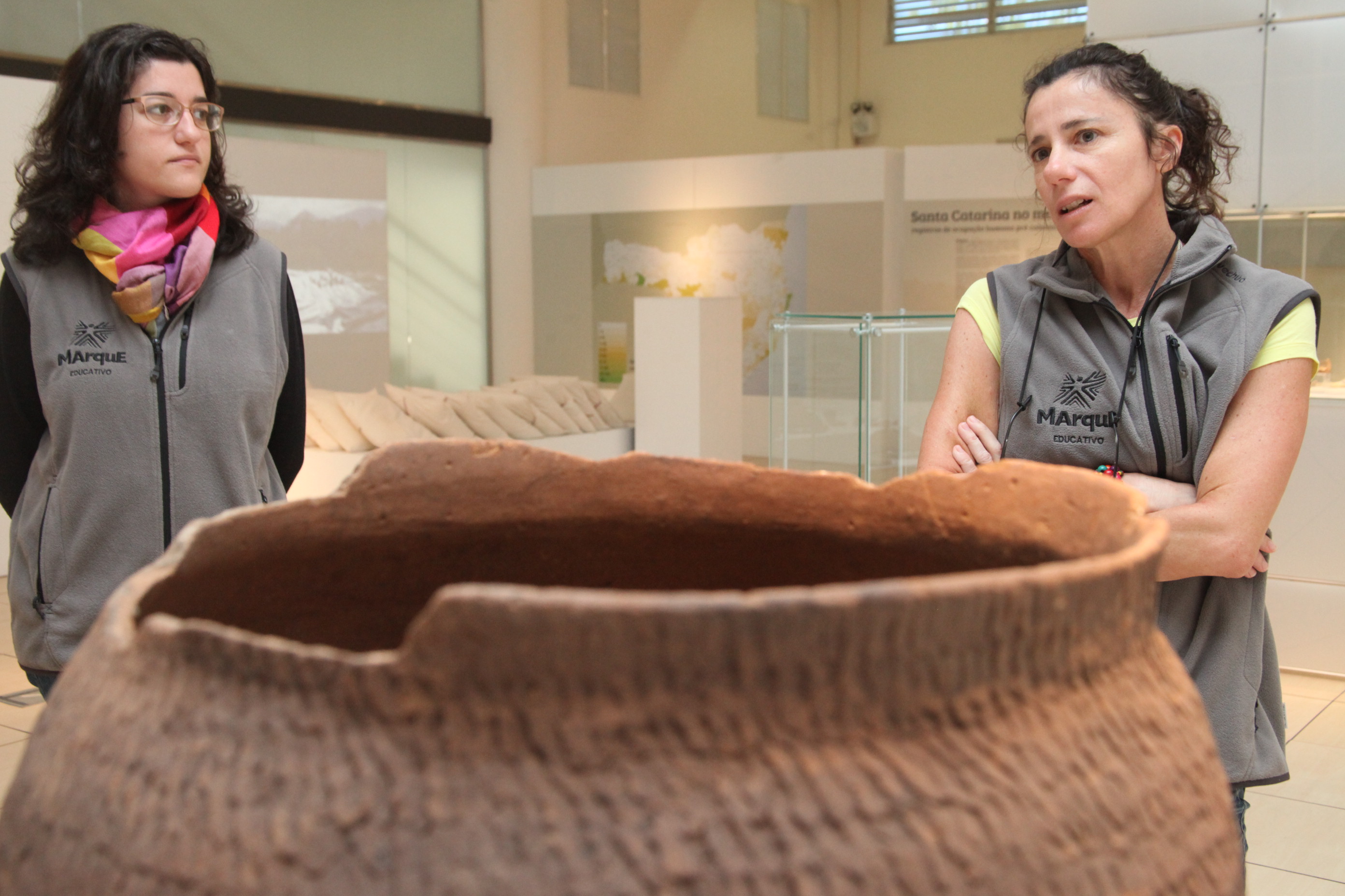 Exposição Arqueologia em Questão
