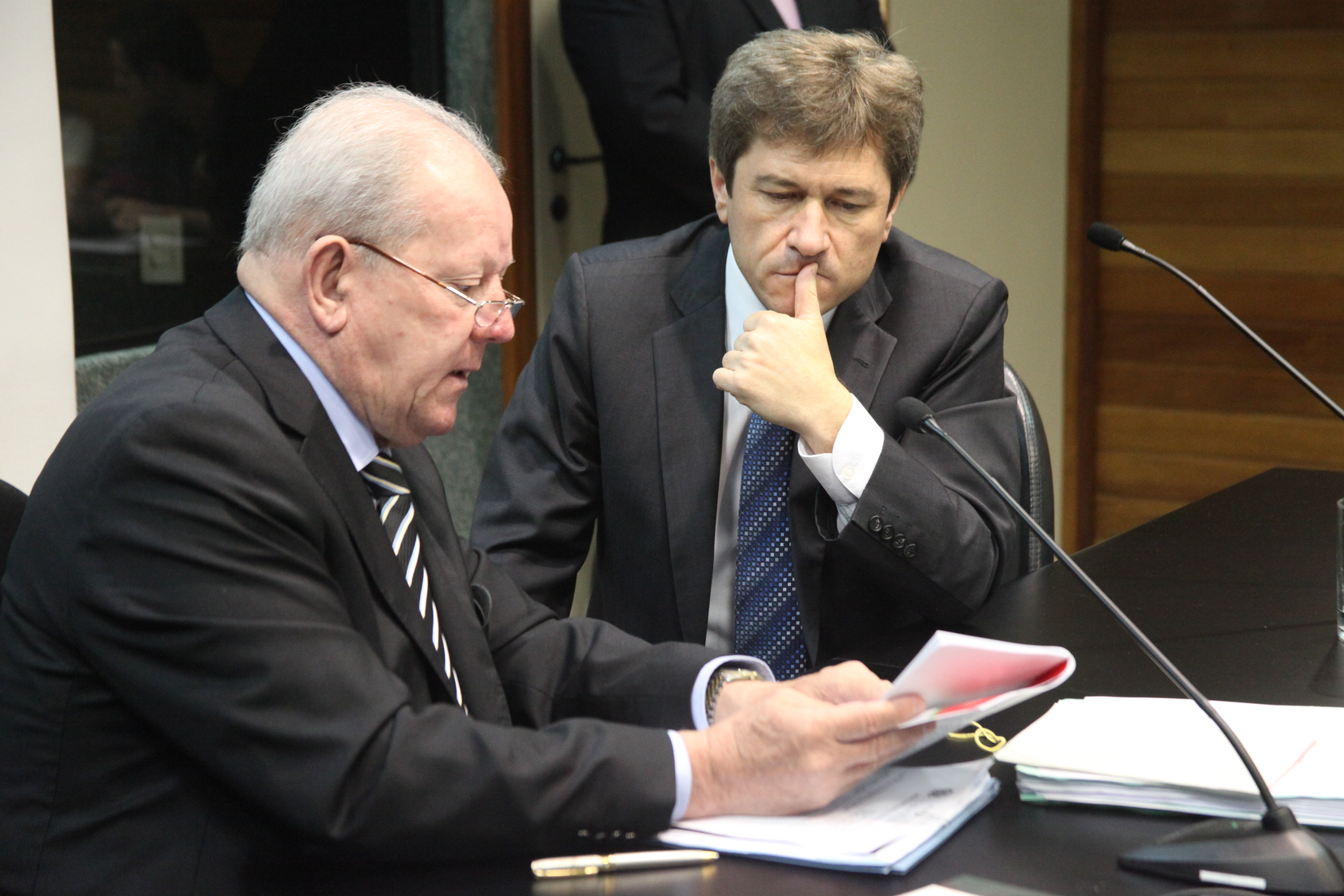 Reunião da Comissão de Constituição e Justiça. Foto: Fábio Queiroz / Agência AL
