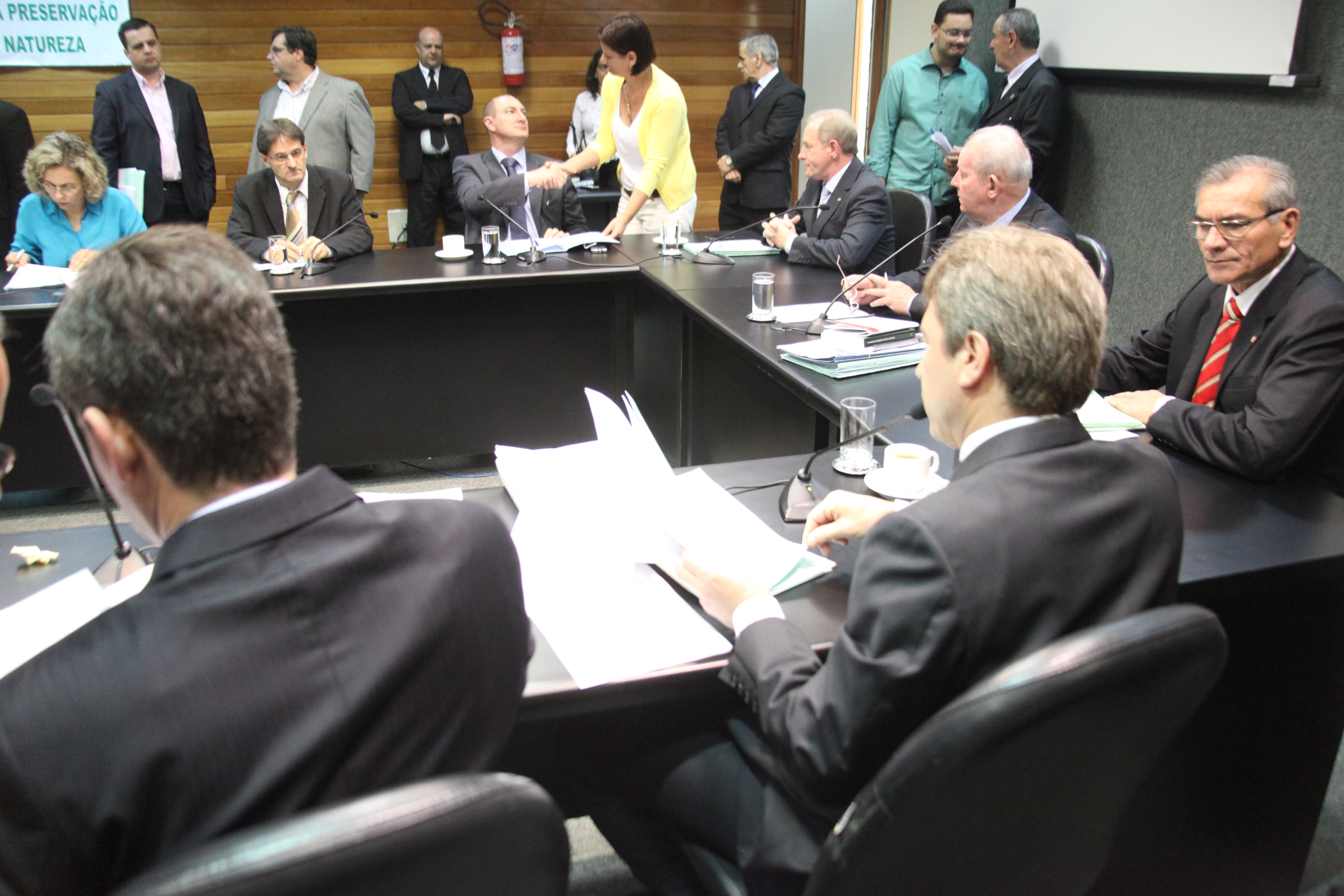 Reunião da Comissão de Constituição e Justiça. Foto: Fábio Queiroz / Agência AL
