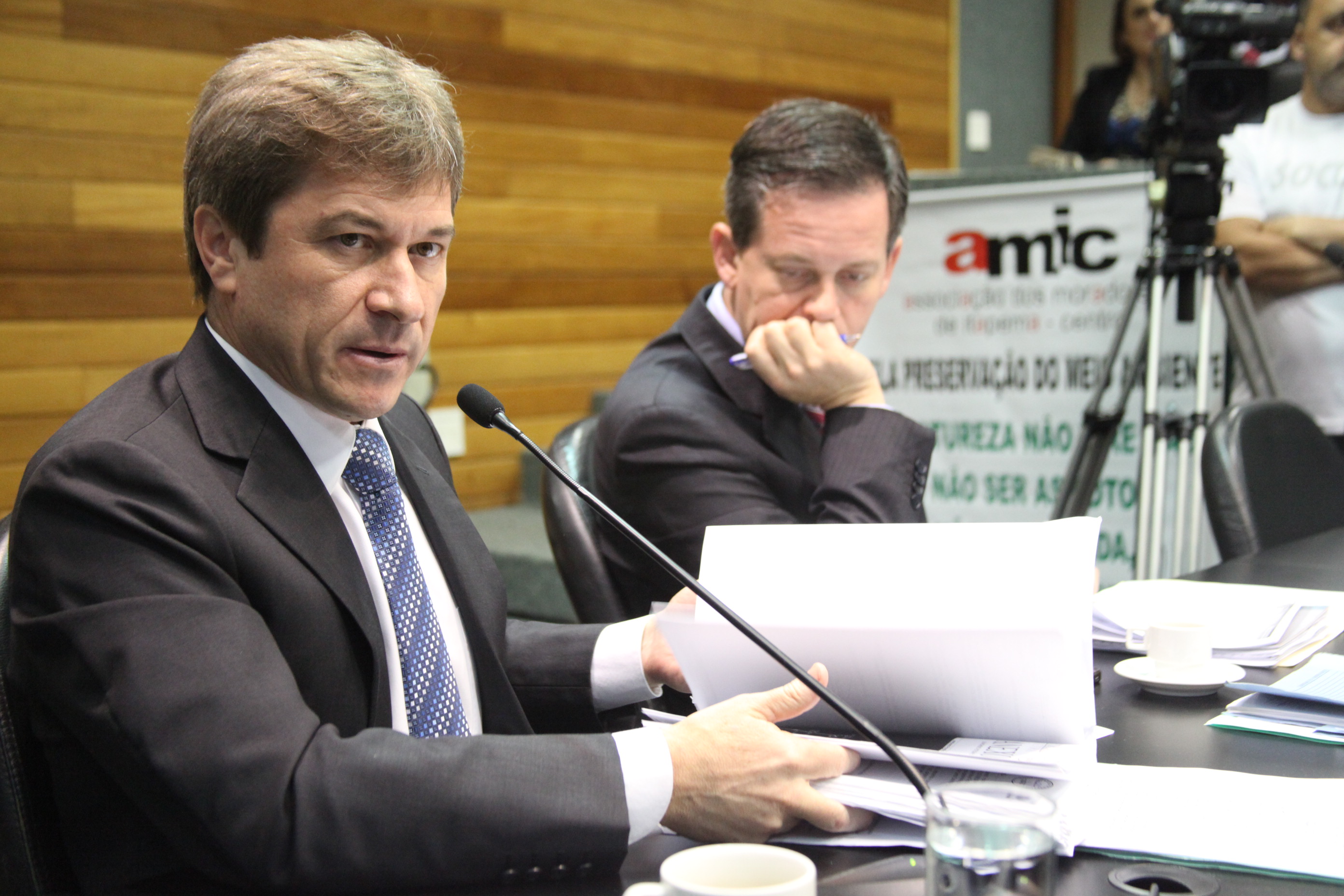 Reunião da Comissão de Constituição e Justiça. Foto: Fábio Queiroz / Agência AL