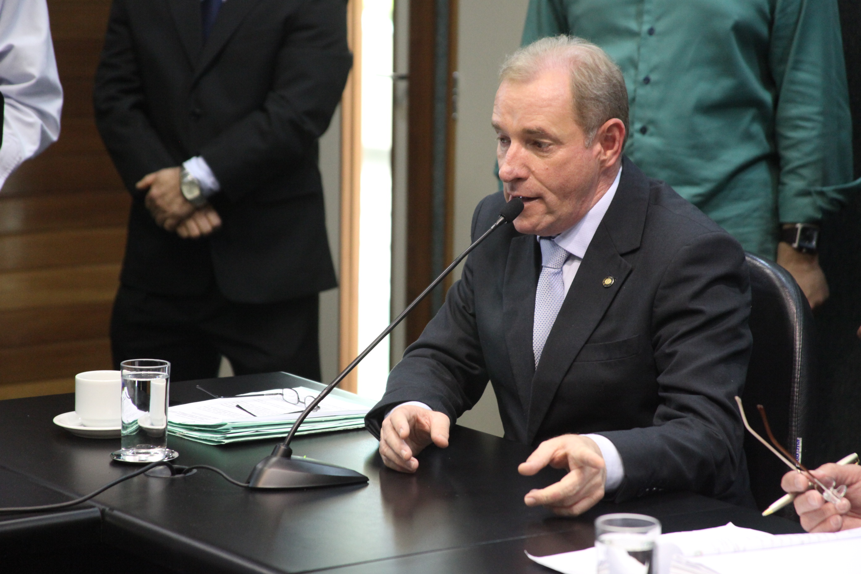 Reunião da Comissão de Constituição e Justiça. Foto: Fábio Queiroz / Agência AL