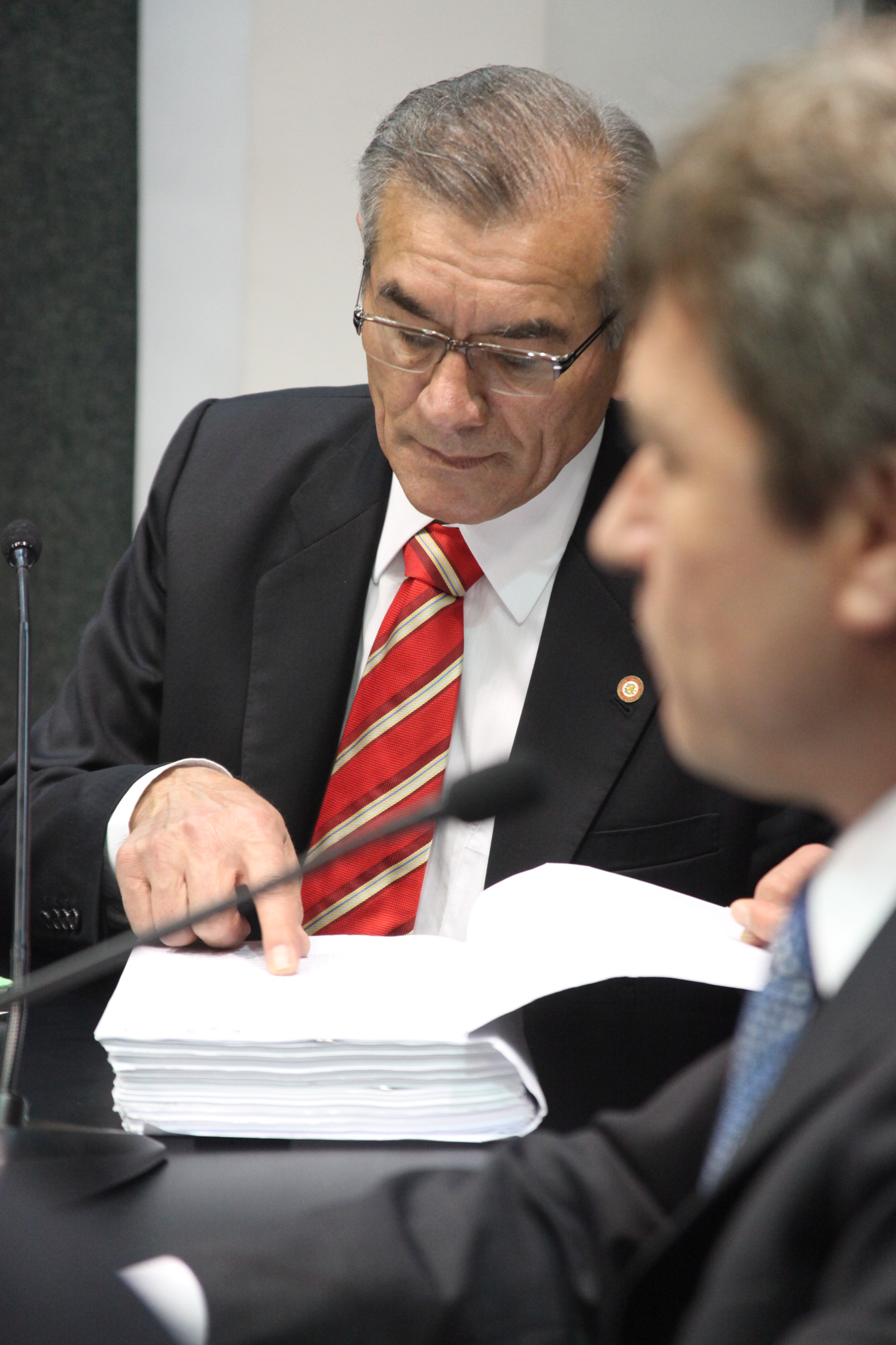 Reunião da Comissão de Constituição e Justiça. Foto: Fábio Queiroz / Agência AL
