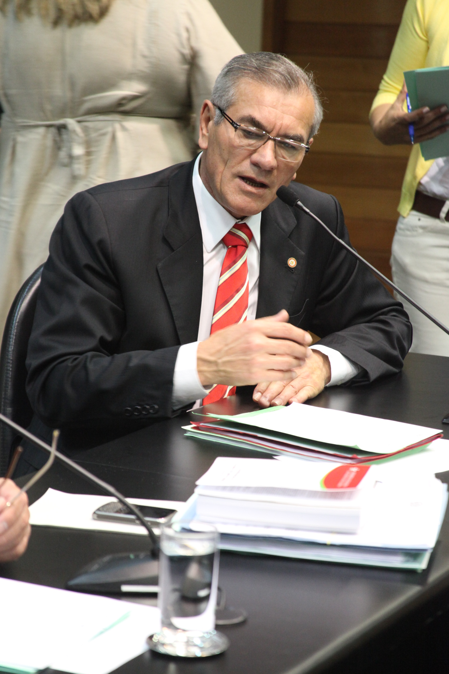 Reunião da Comissão de Constituição e Justiça. Foto: Fábio Queiroz / Agência AL