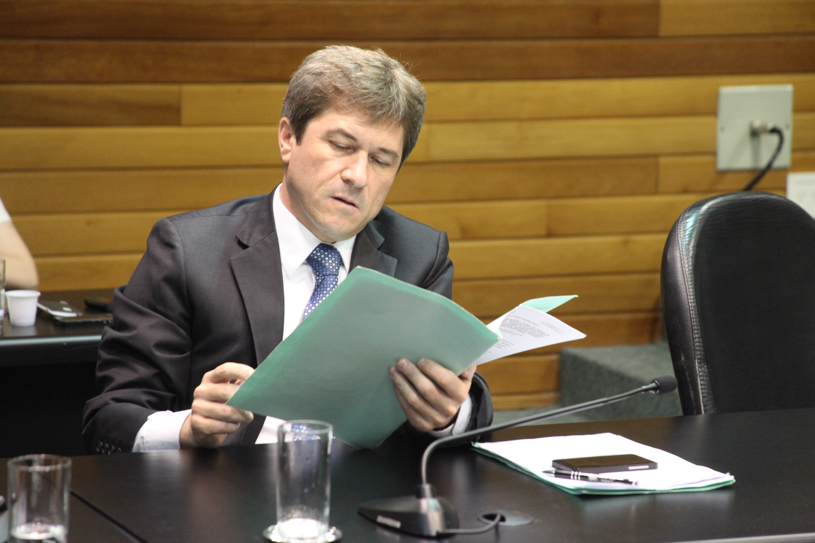 Reunião da Comissão de Constituição e Justiça. Foto: Fábio Queiroz / Agência AL