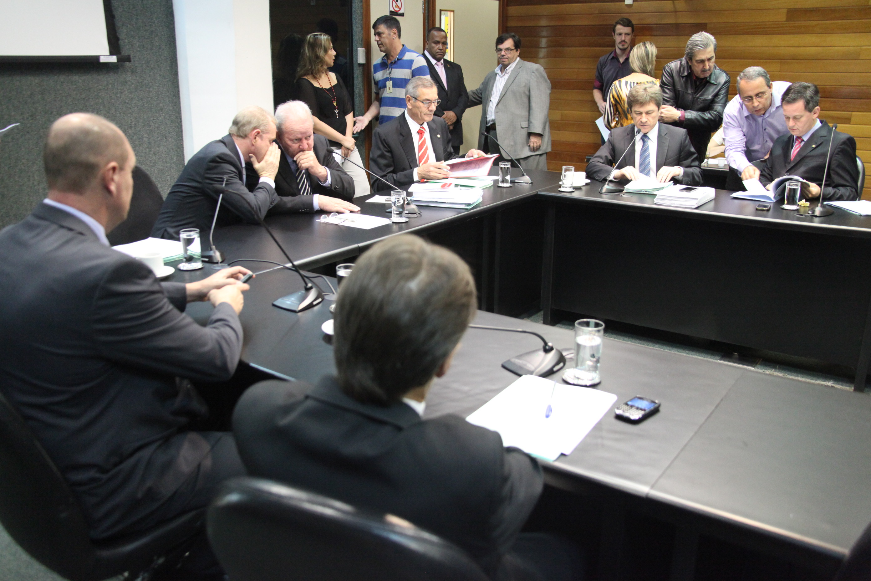 Reunião da Comissão de Constituição e Justiça. Foto: Fábio Queiroz / Agência AL