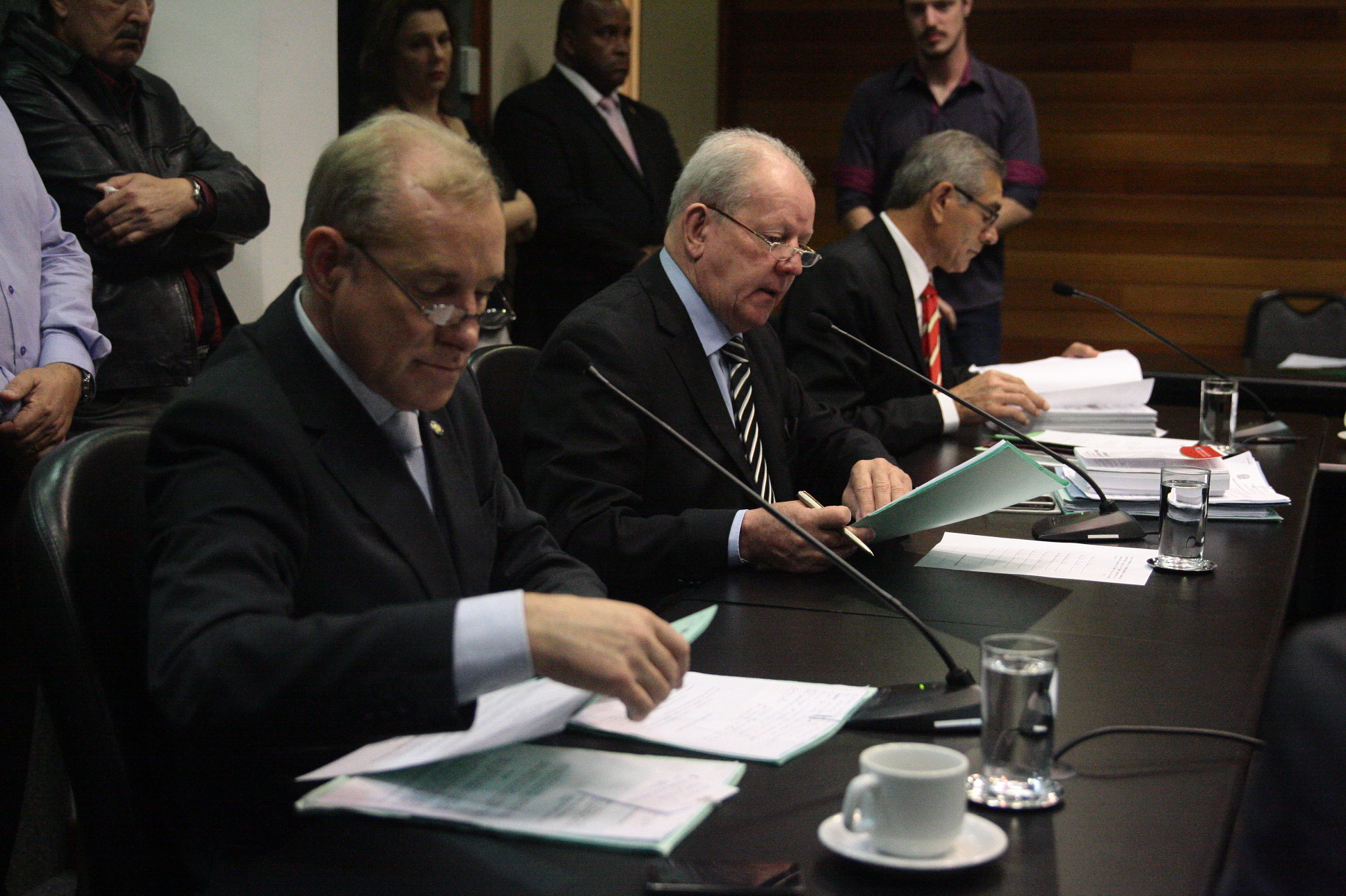 Reunião da Comissão de Constituição e Justiça. Foto: Yuri Santos / Agência AL