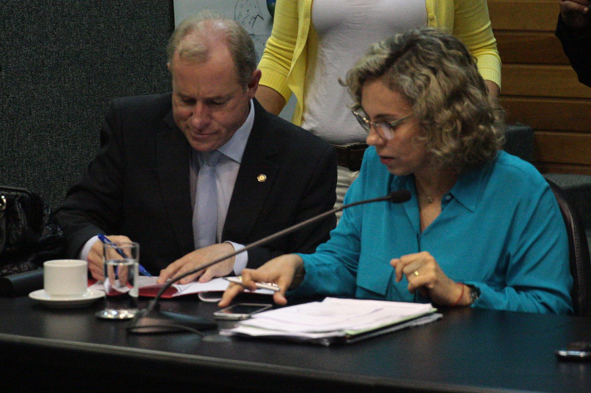 Reunião da Comissão de Constituição e Justiça. Foto: Yuri Santos / Agência AL