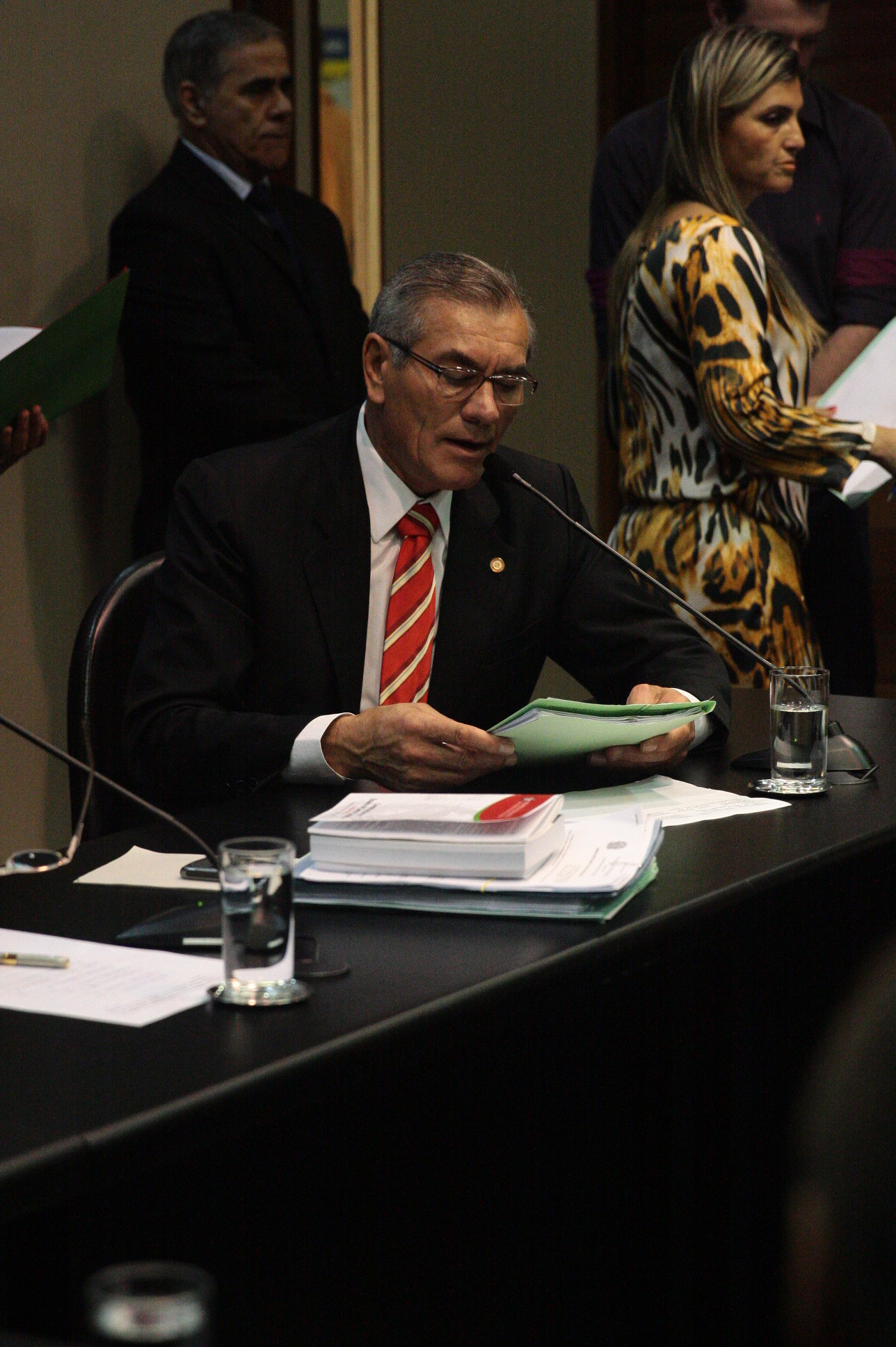 Reunião da Comissão de Constituição e Justiça. Foto: Yuri Santos / Agência AL