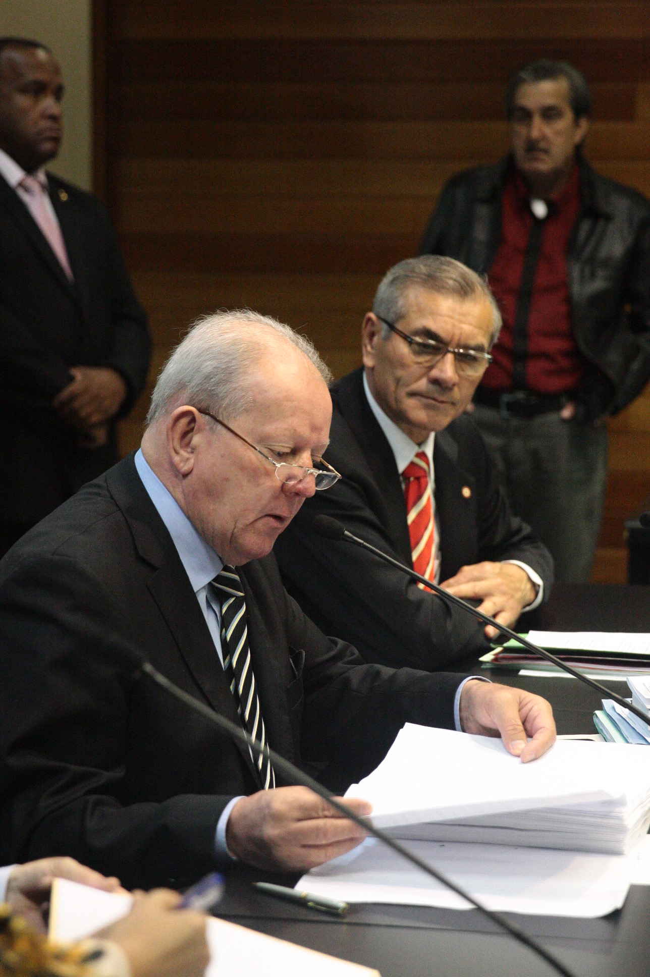 Reunião da Comissão de Constituição e Justiça. Foto: Yuri Santos / Agência AL