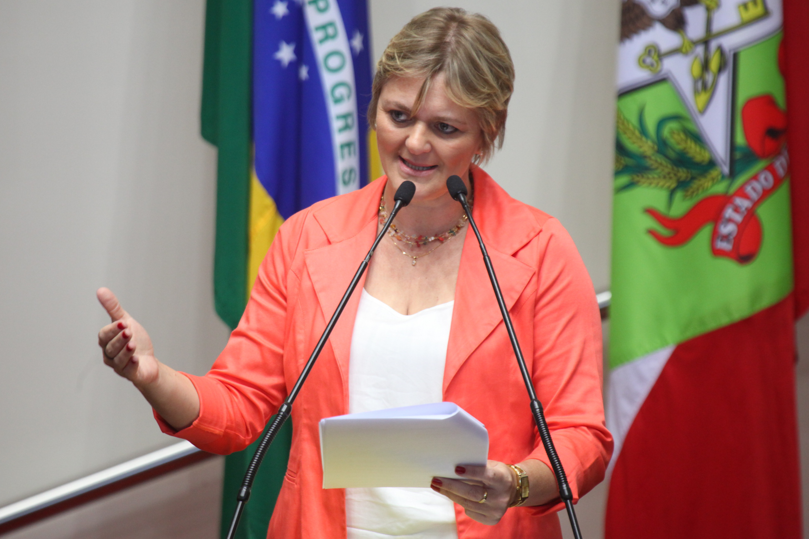 Sessão Ordinária - Dep. Luciane Carminatti (PT) - Foto: Juliana Stadnik / Agência AL
