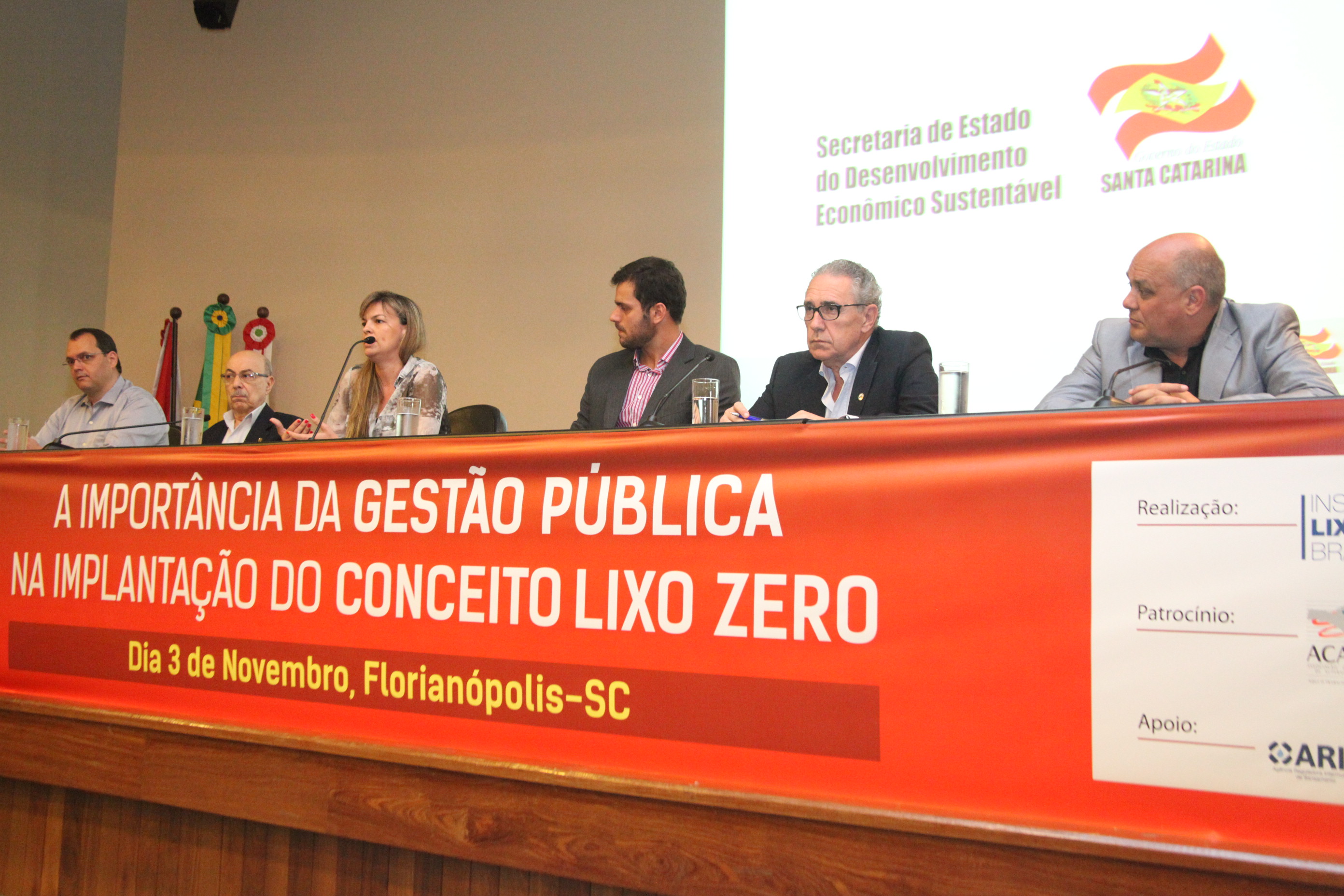 Seminário Lixo Zero. Foto: Fábio Queiroz / Agência AL